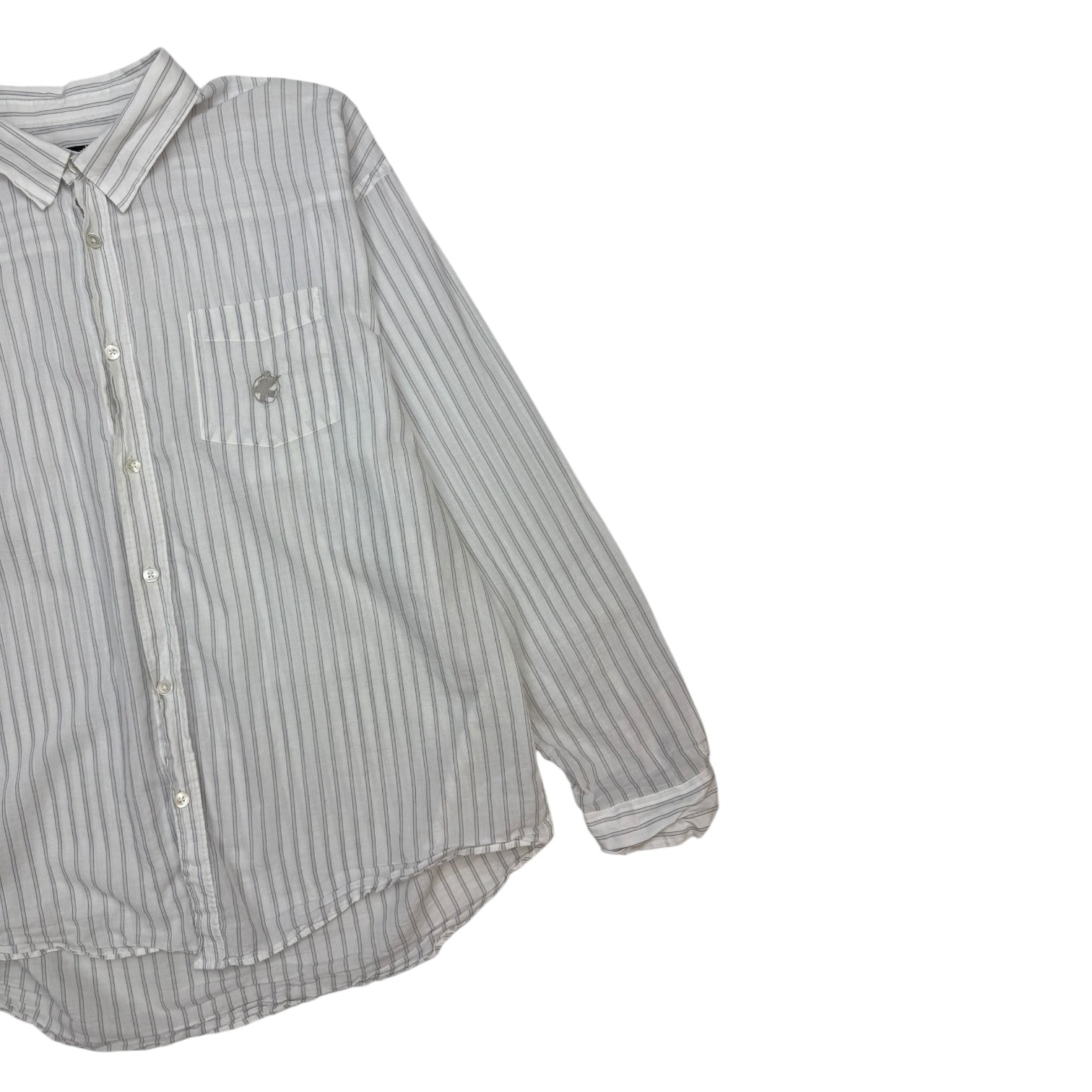 Stüssy Classic Striped Shirt White