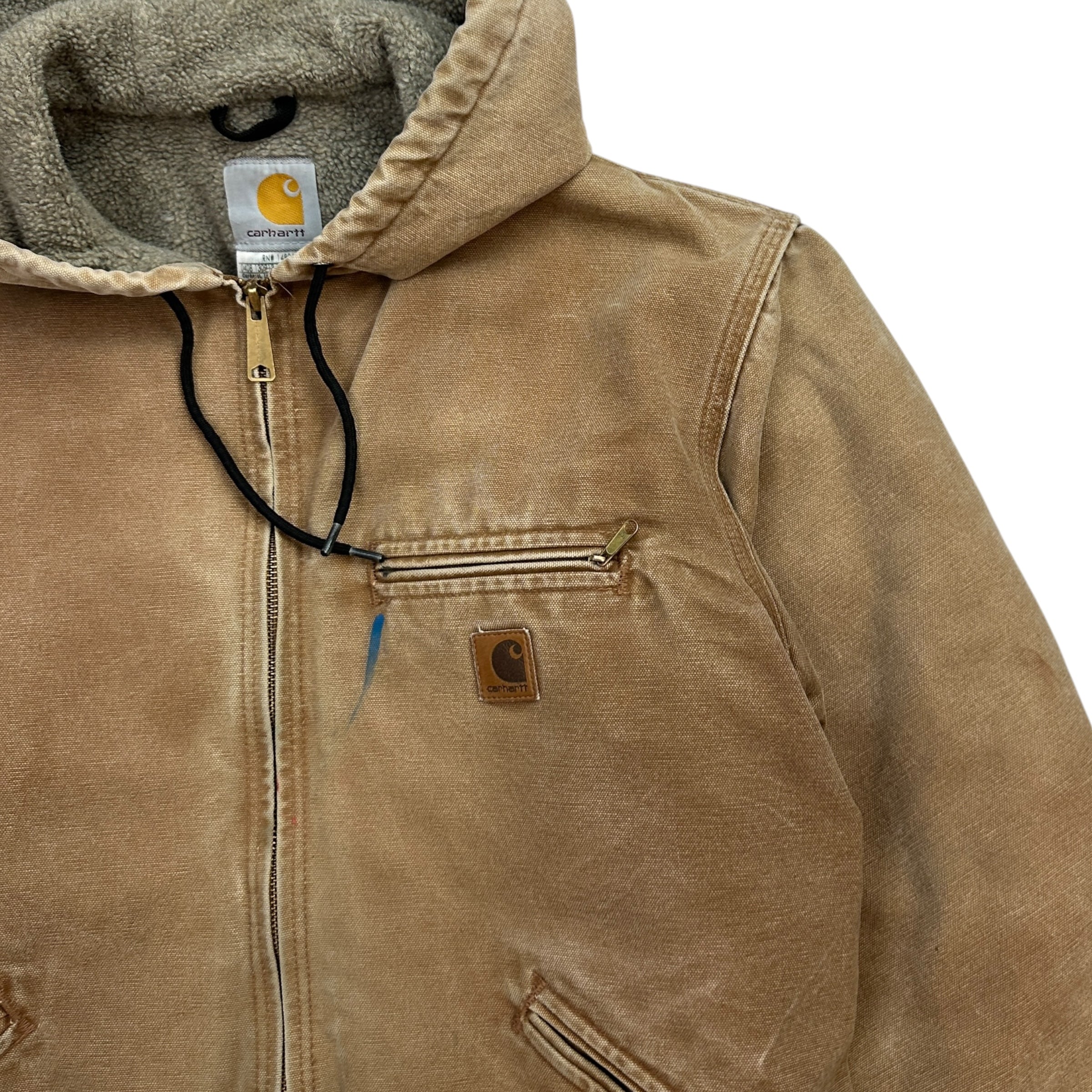 Vintage Carhartt Sierra Sherpa Lined Jacket Tan