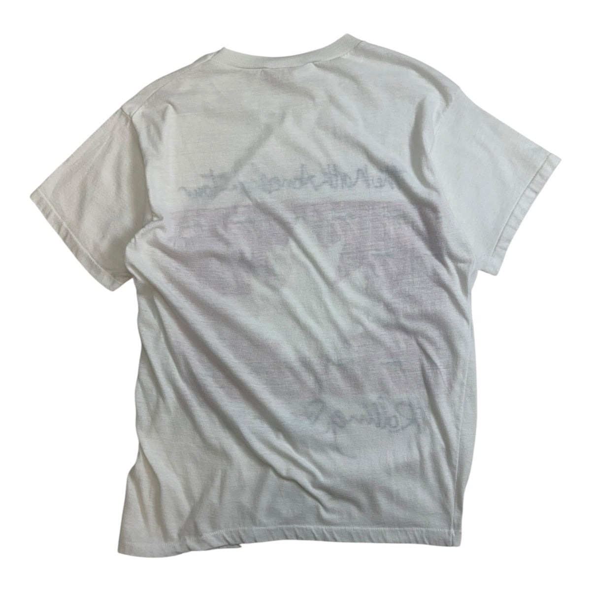Vintage 1989 Rolling Stones Steel Wheels North American Tour T-Shirt White