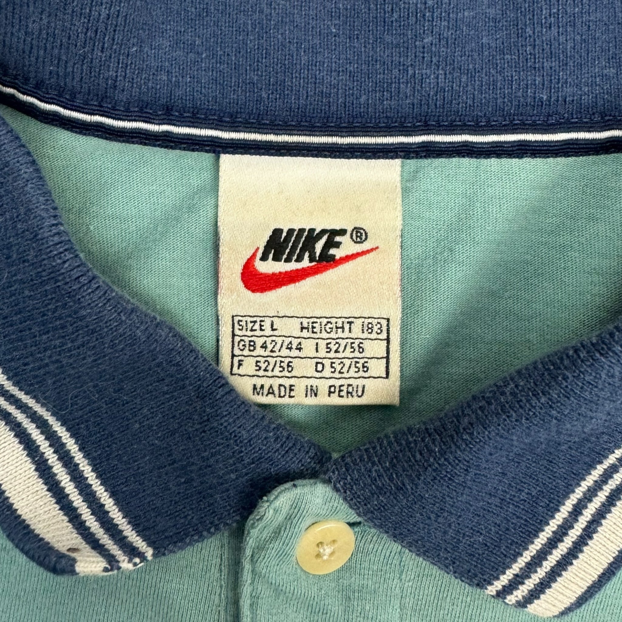Vintage Nike Tennis Shirt Teal