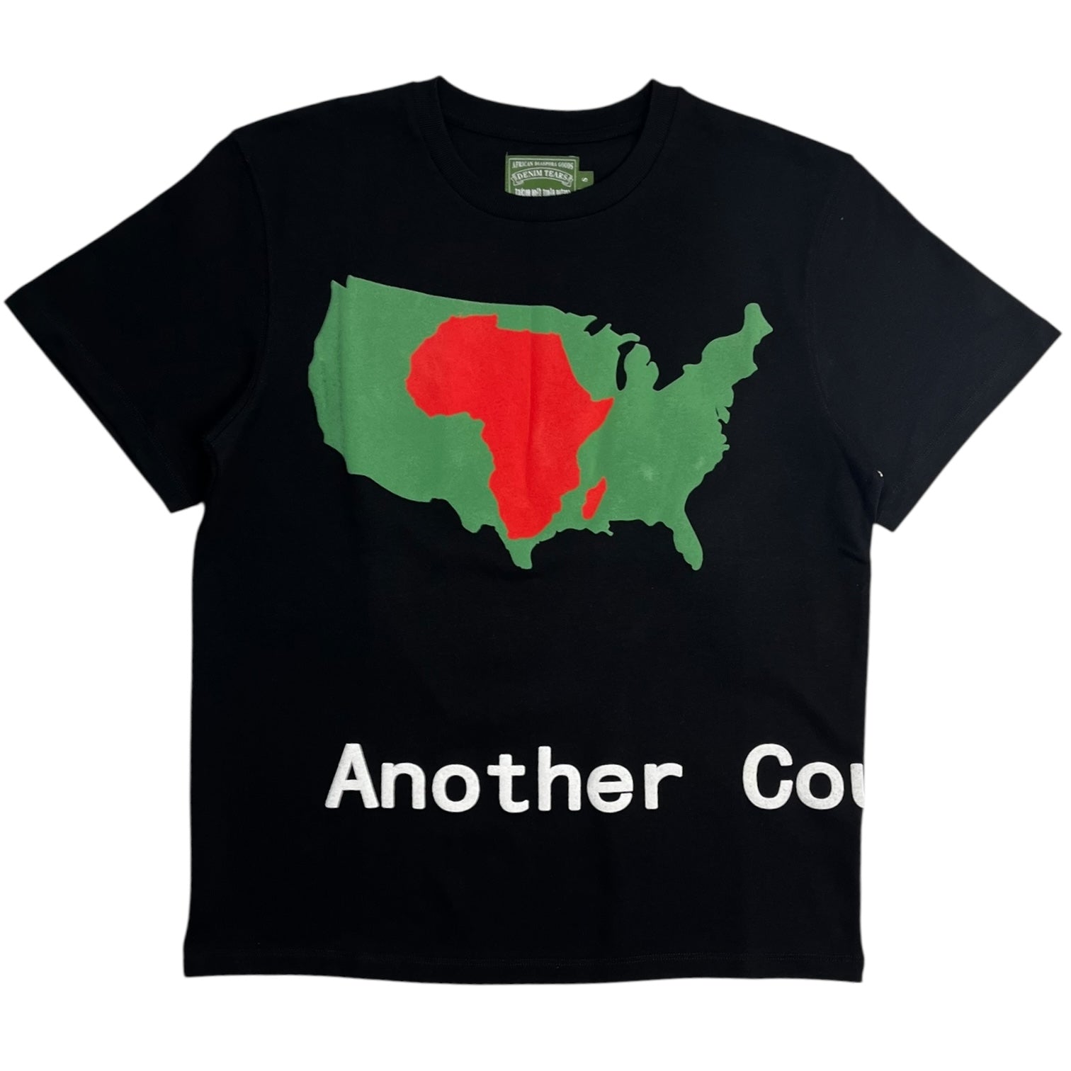 Denim Tears x Cactus Plant Flea Market Cactus Tears Tee Black