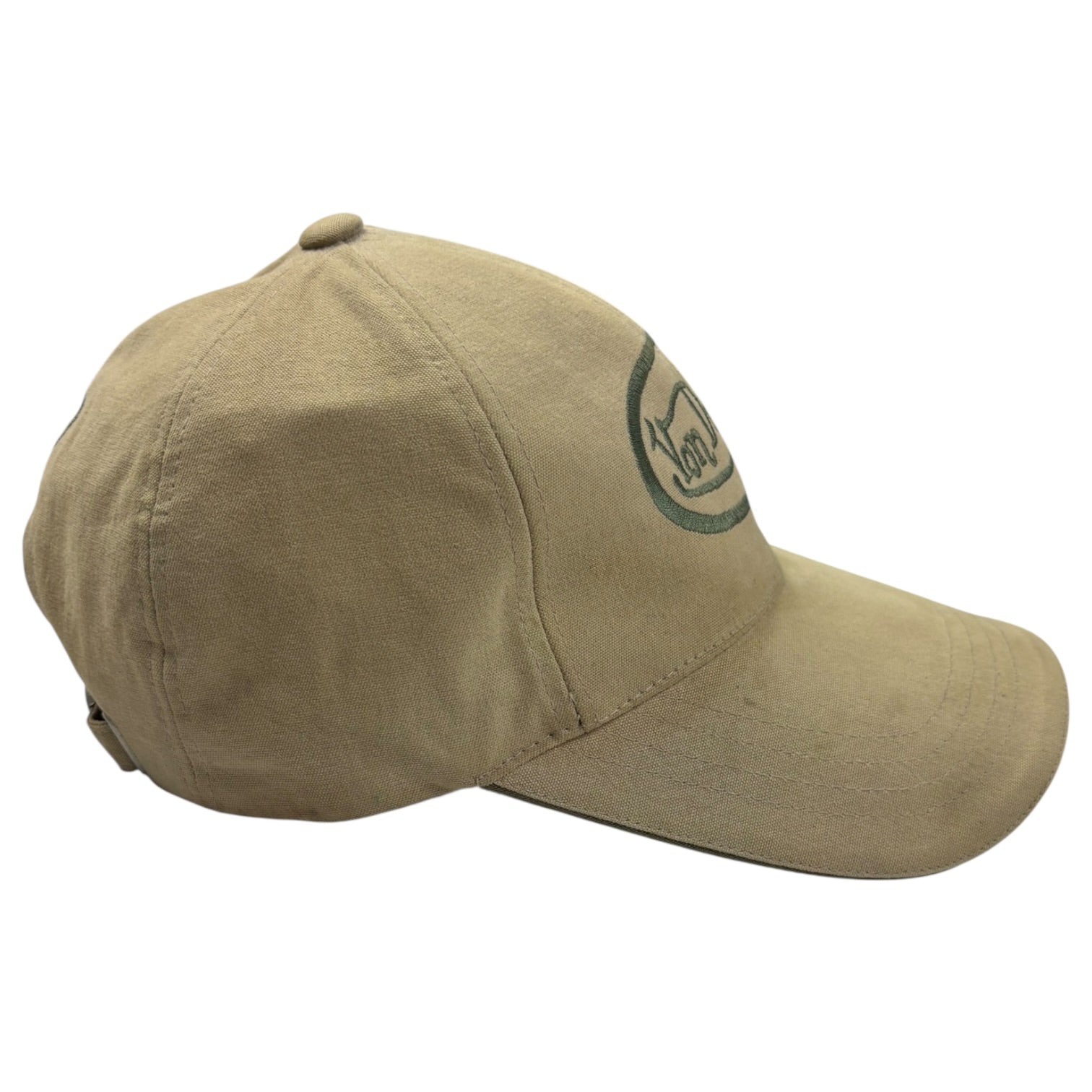 Vintage Y2K Von Dutch Hat Beige