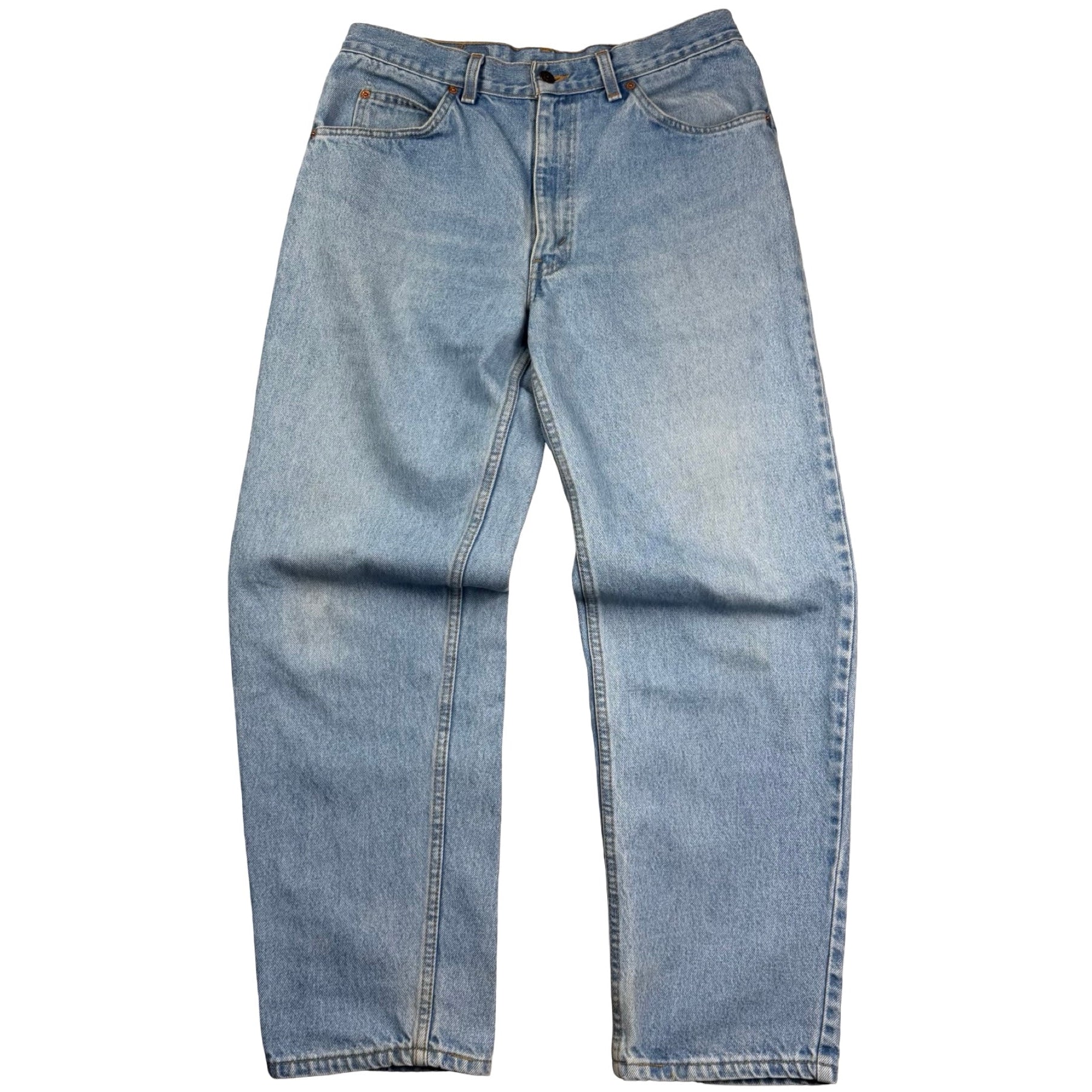 Vintage Levi’s 506 Light Wash Orange Tab Jeans Blue