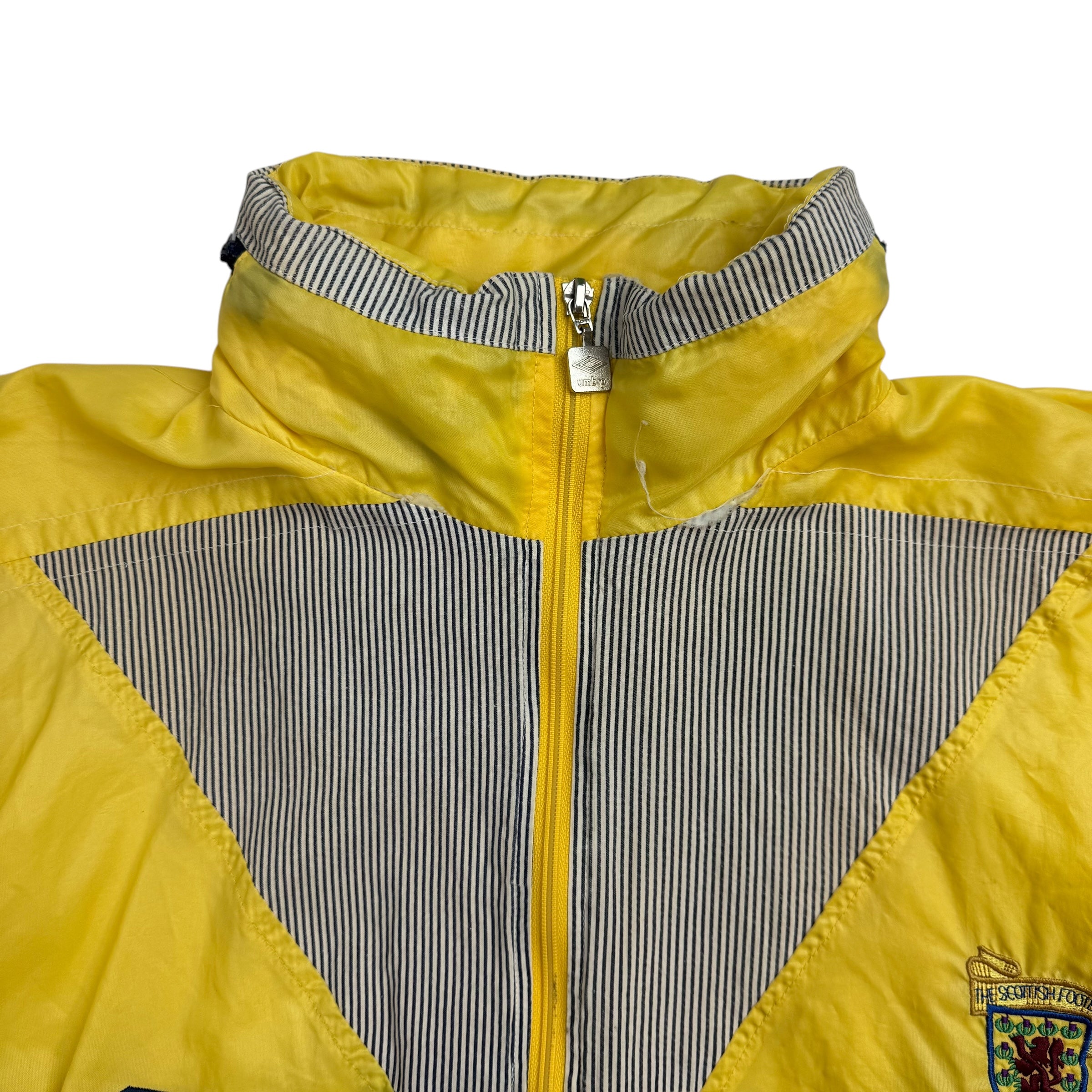 Vintage Umbro Windbreaker Yellow