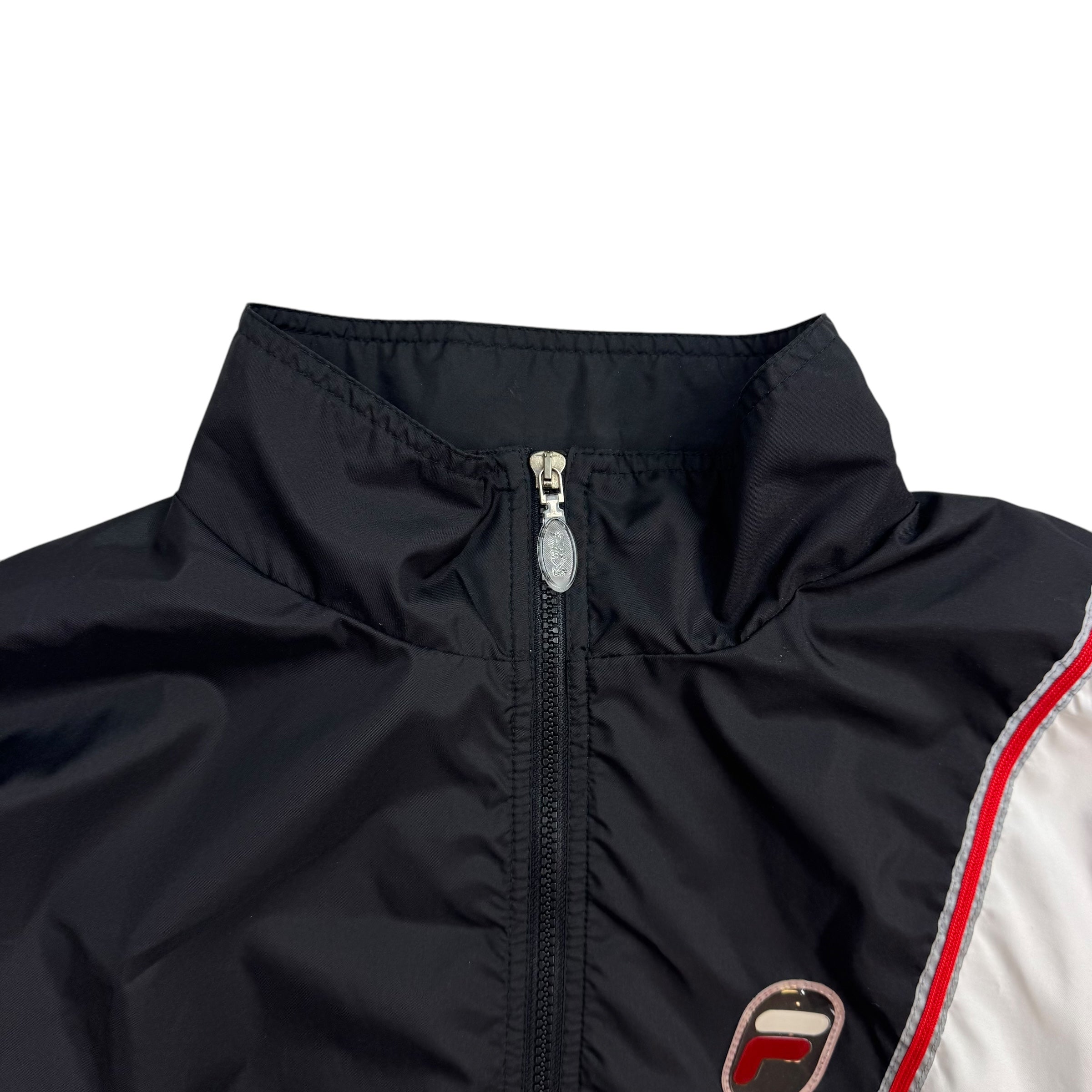 Vintage Fila Windbreaker Jacket Black