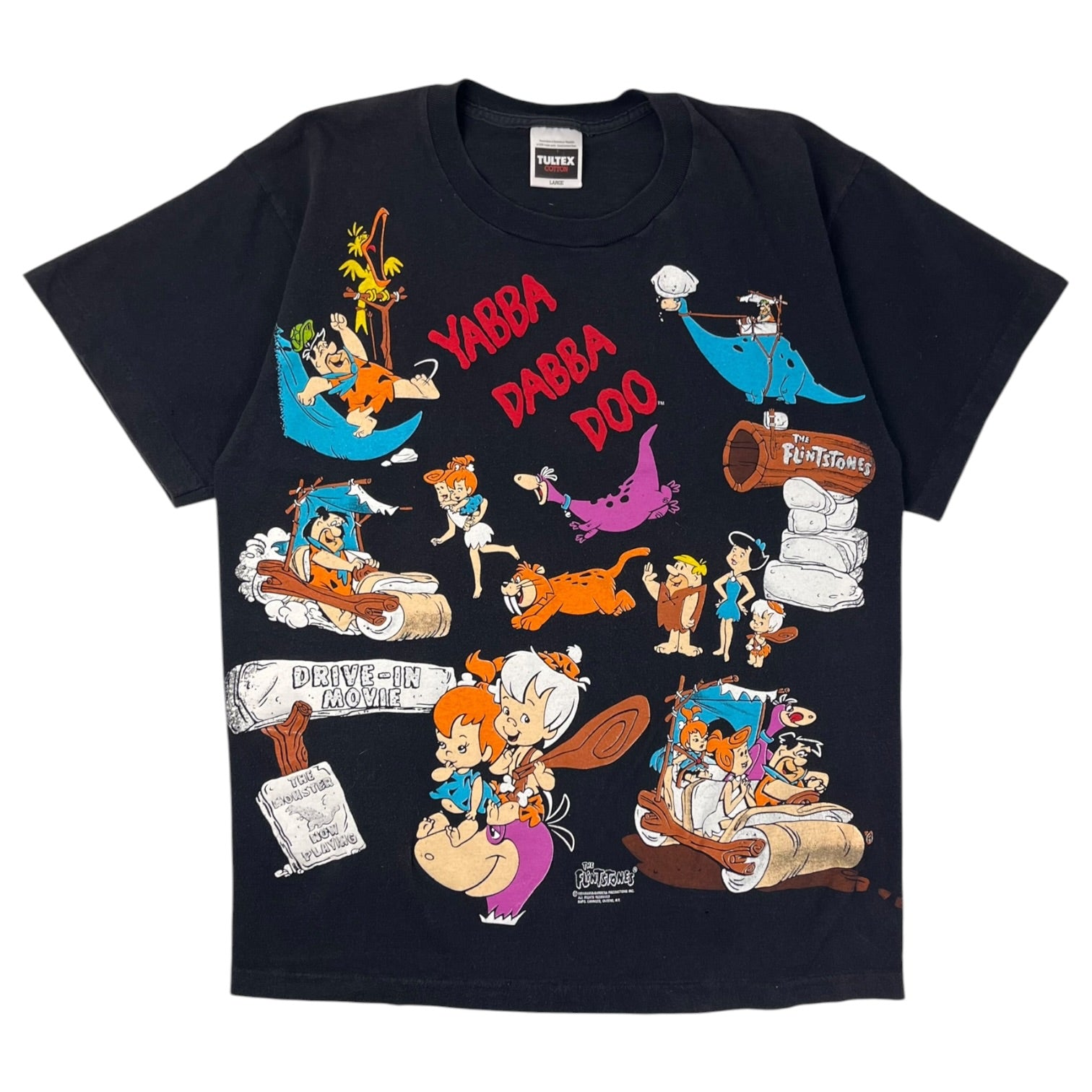 1994 The Flintstones Character T-Shirt