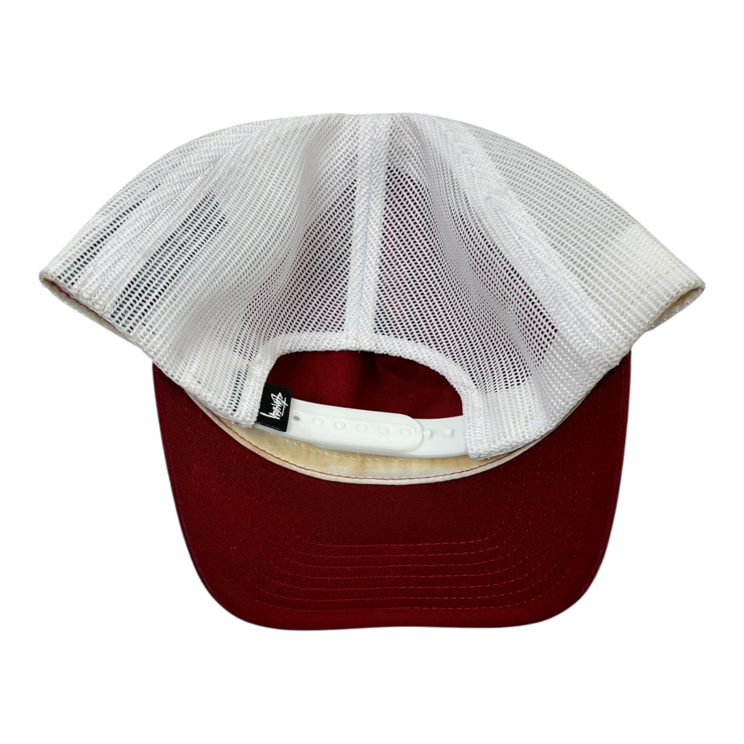 Stussy 1980 SnapBack Trucker Hat Garnet