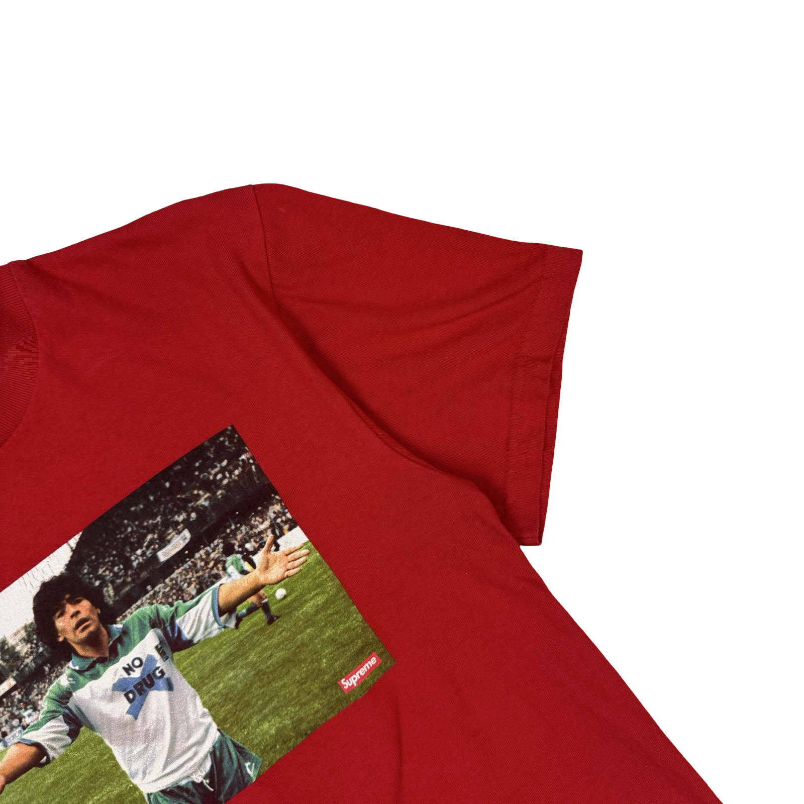 Supreme Maradona Tee Red