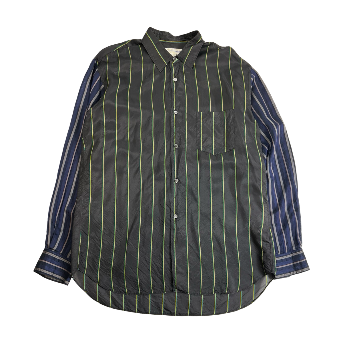 COMME des GARÇONS S/S 2019 Cupro Stripe Shirt