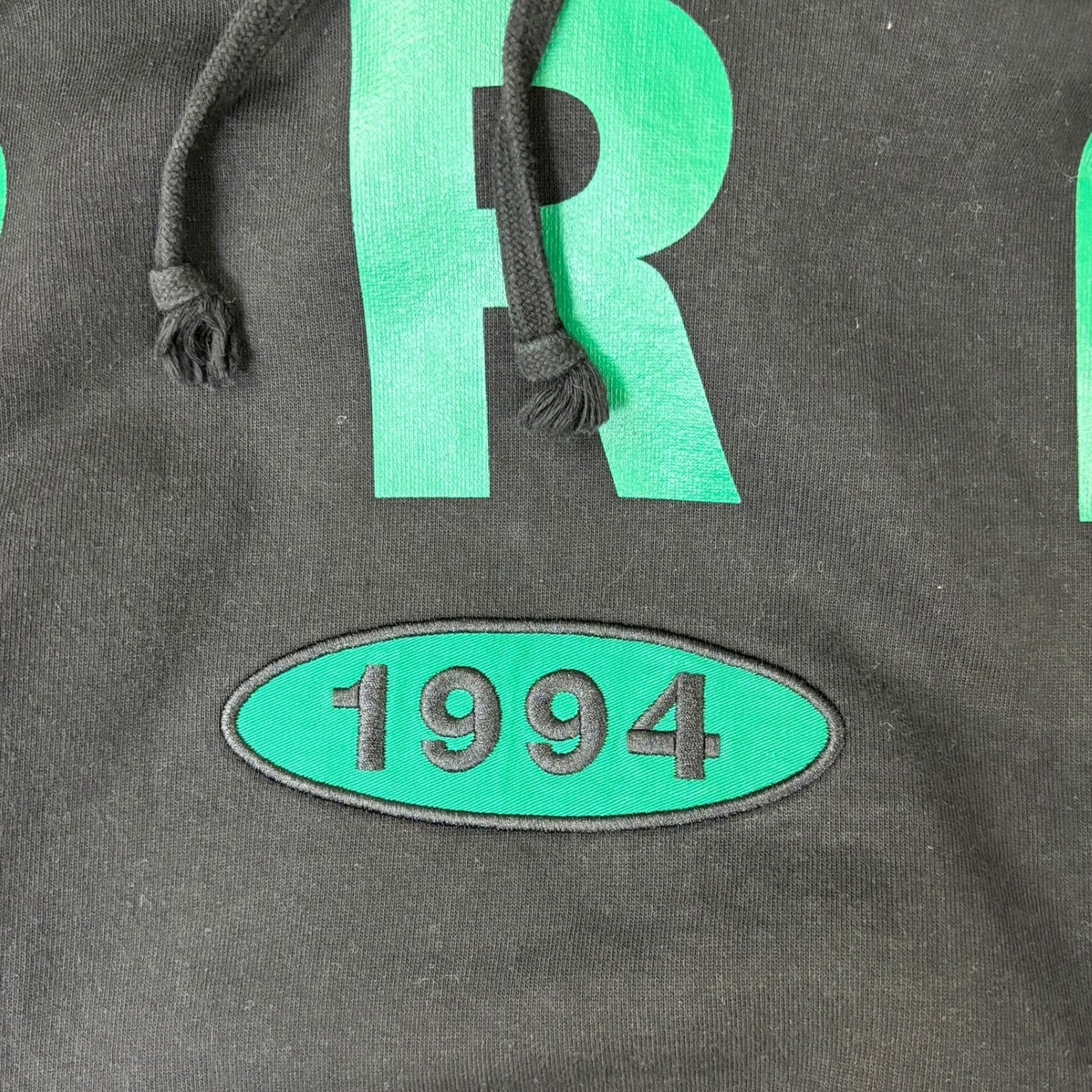 Supreme Spread Logo Hoodie Black