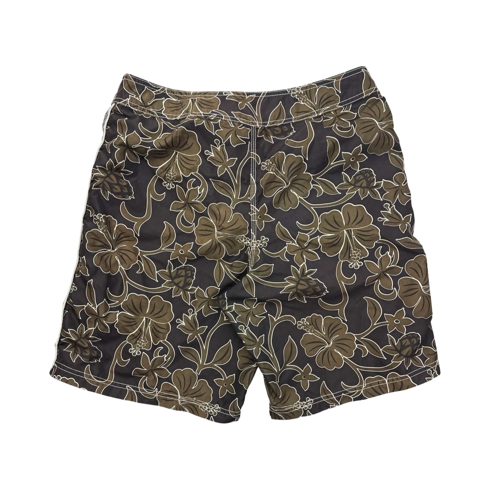 Y2K Billabong Surf Floral Board Shorts Brown