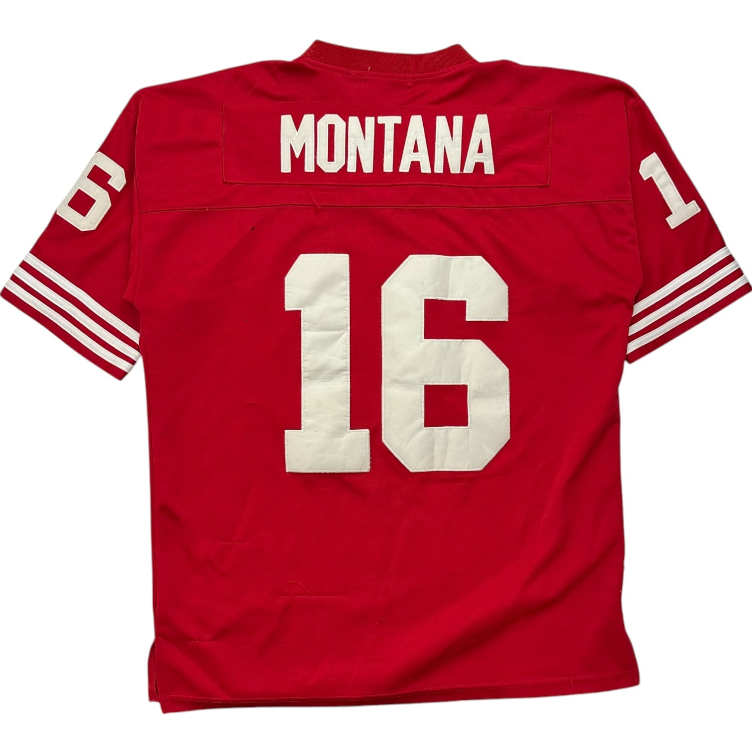 Vintage San Francisco 49ers Joe Montana Jersey Red