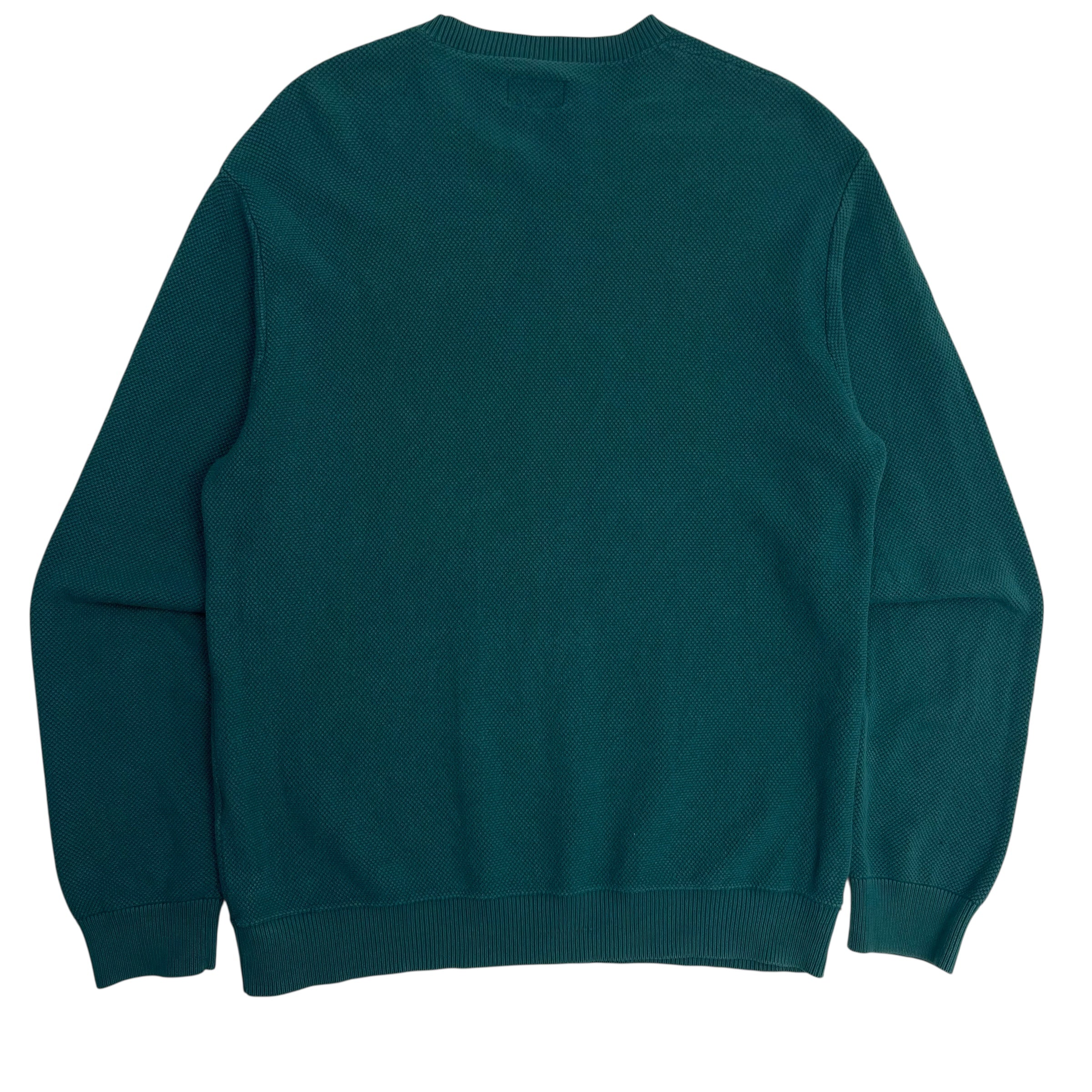 Supreme Waffle Knit Sweater Dark Teal