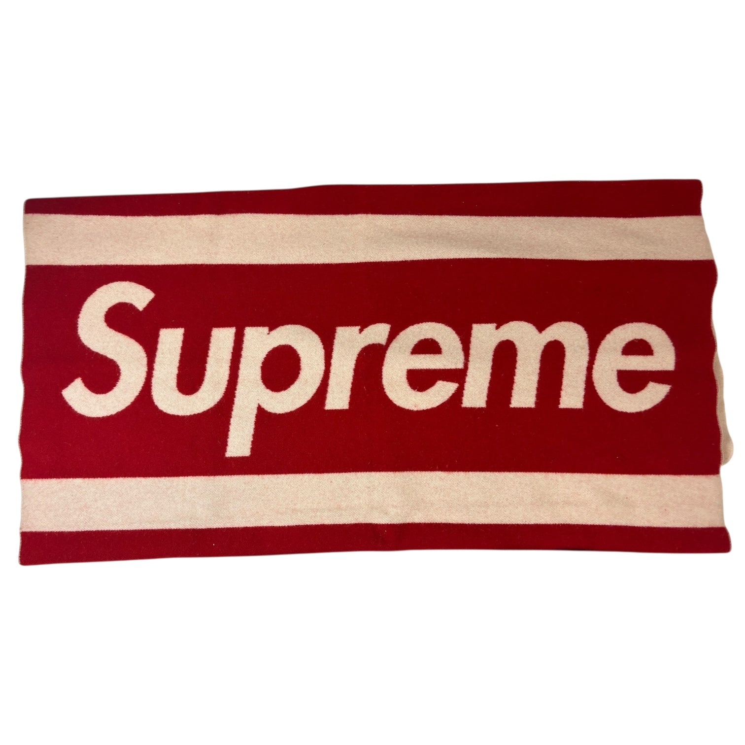 Supreme x Faribault Box Logo Blanket Red