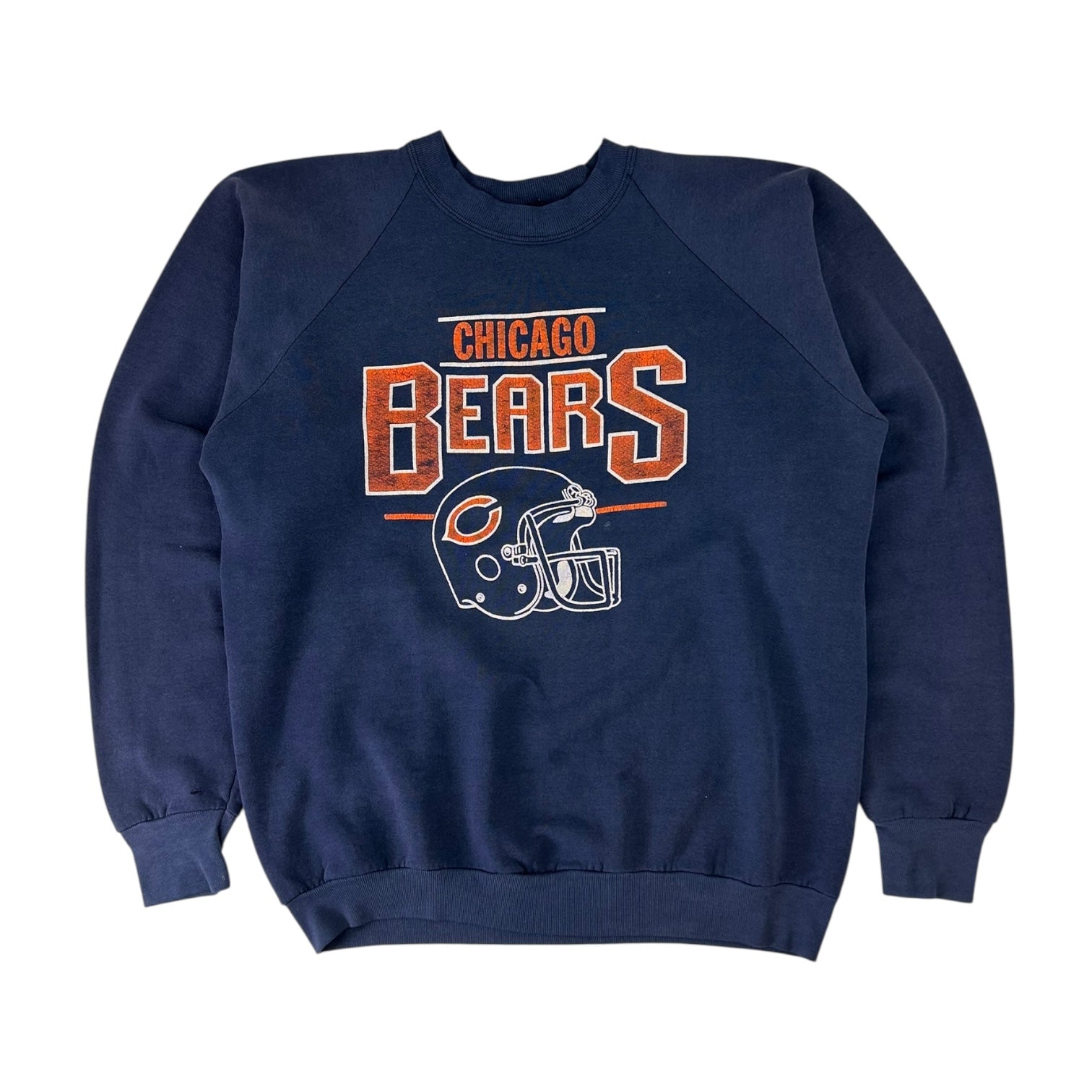Vintage Chicago Bears Crewneck Sweater Navy