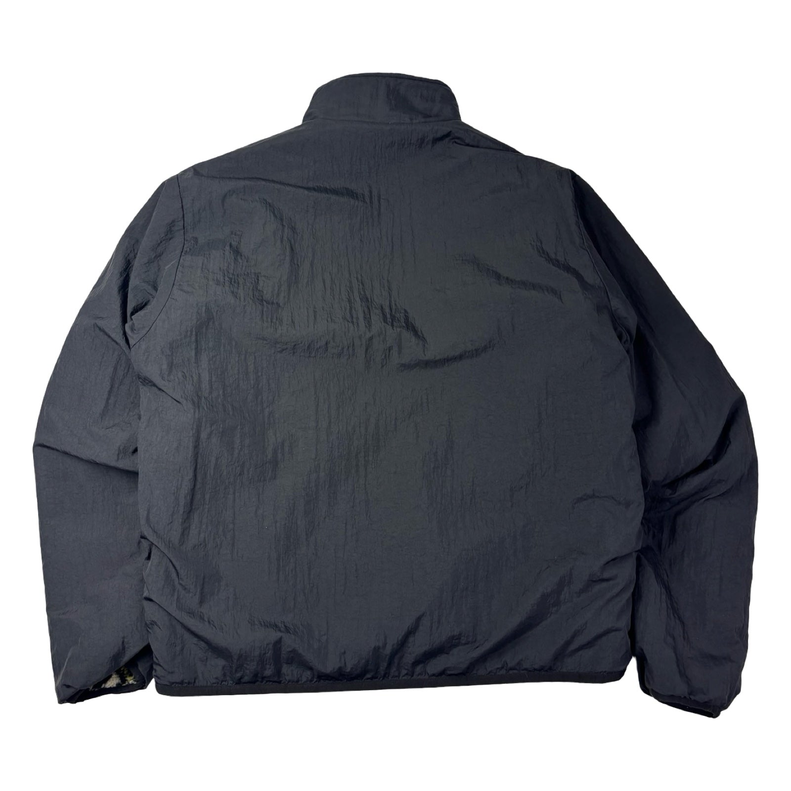 Stussy Sherpa Reversible Jacket Yellow Leopard