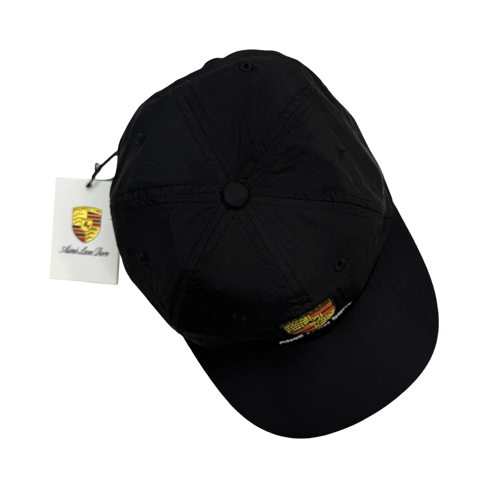 Aime Leon Dore x Porsche Nylon Logo Hat Black