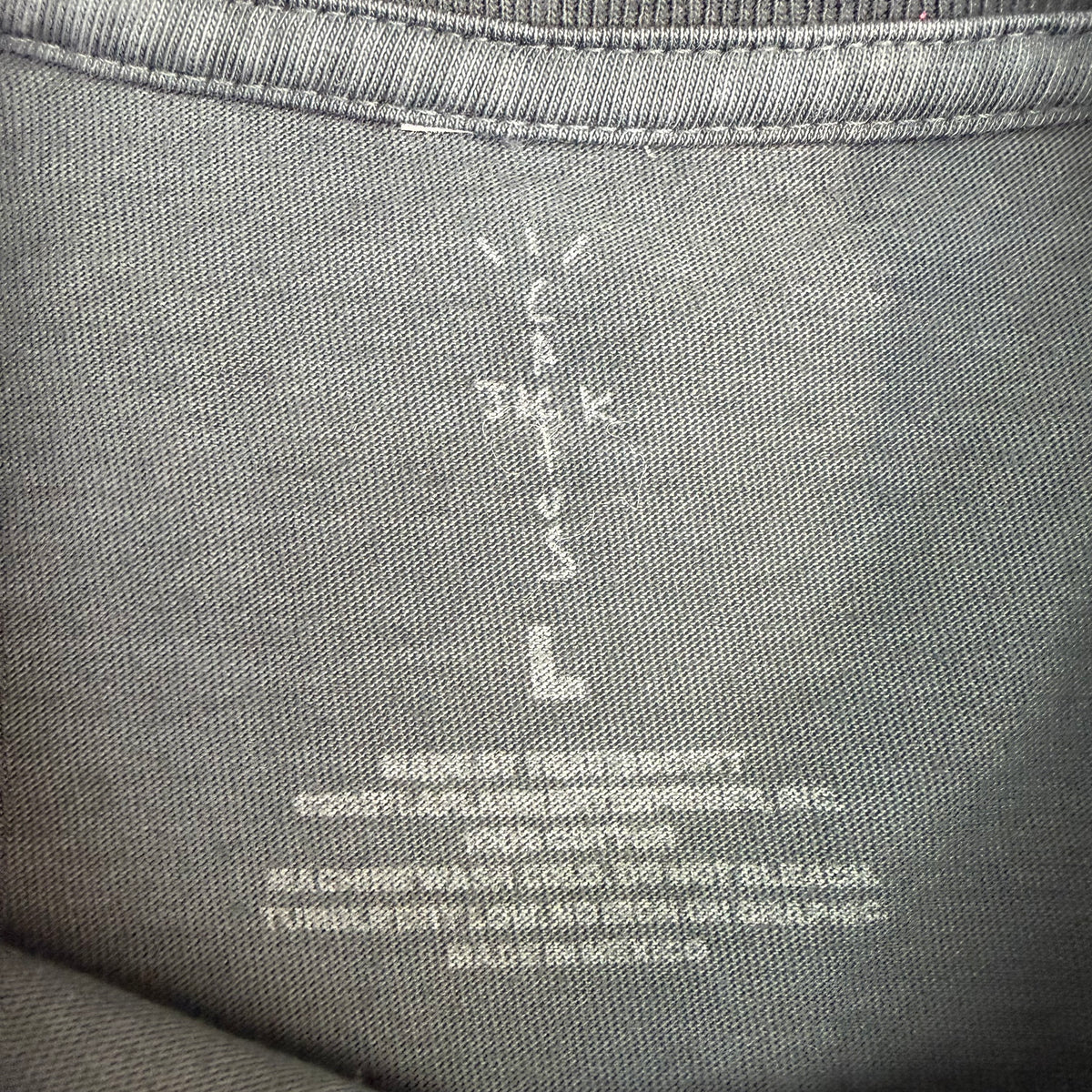 Travis Scott Cactus Jack X KAWS Fragment L/S Tee Black