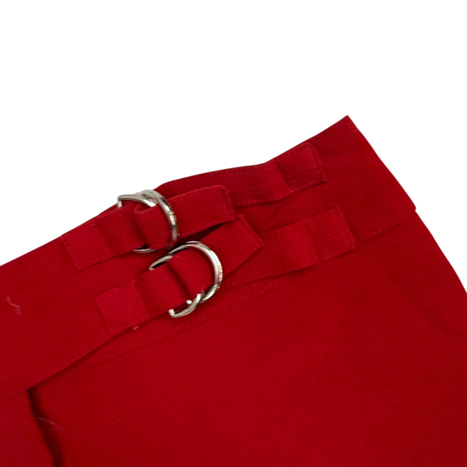 (W) Vintage Mini Skirt Red