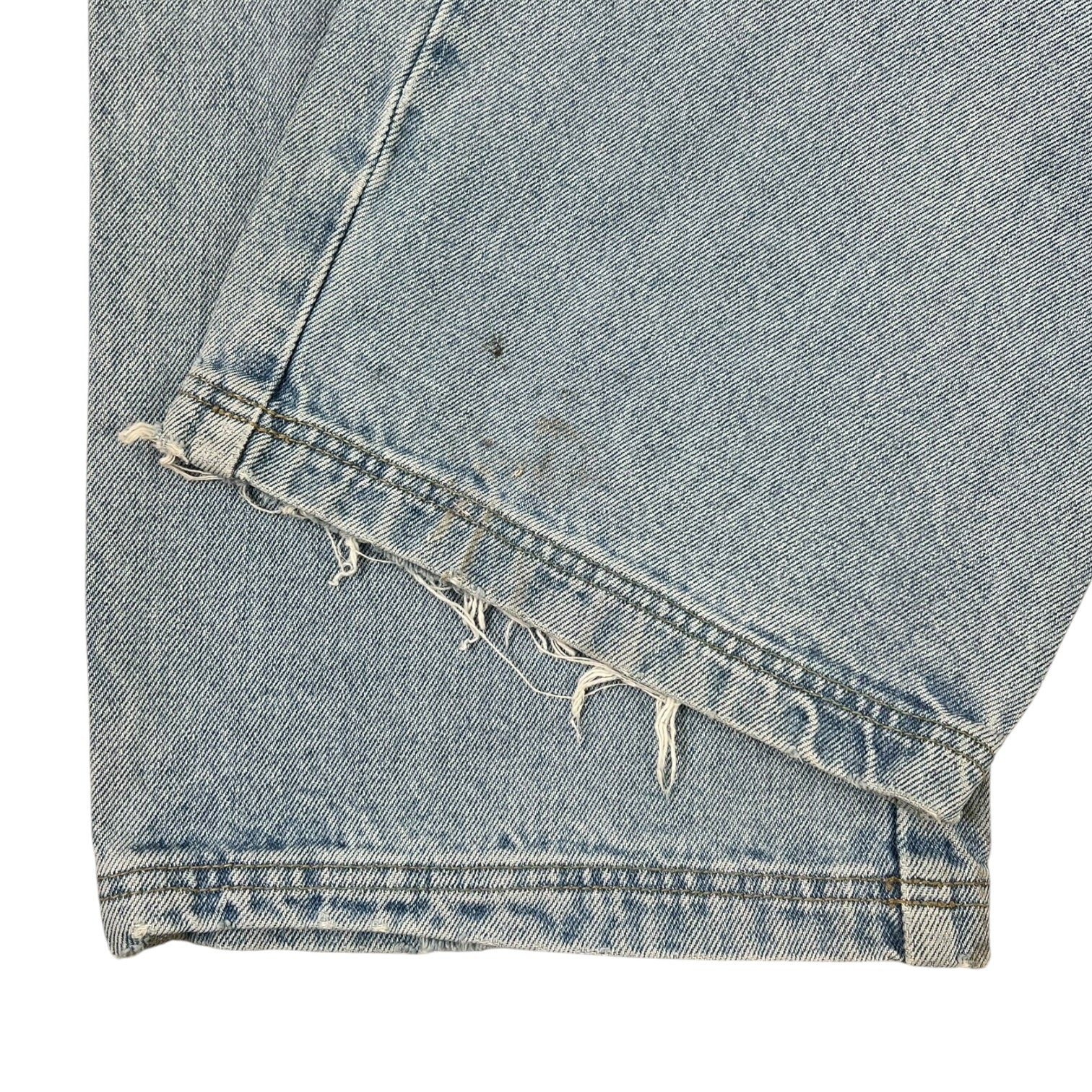 Vintage RocaWear Baggy Light Wash Denim Jeans Signature Embroidery