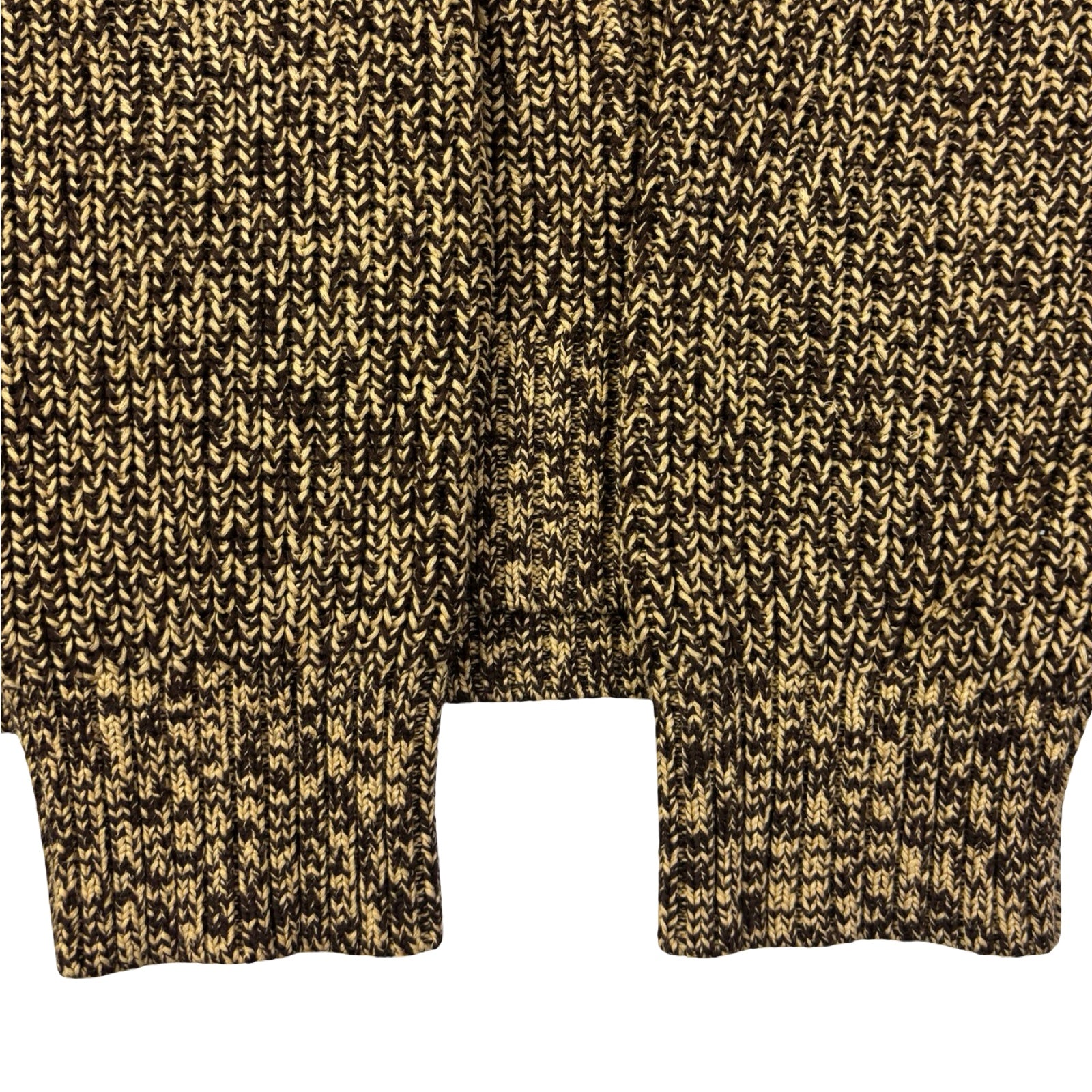 Supreme Mélange Rib Knit Sweater Brown