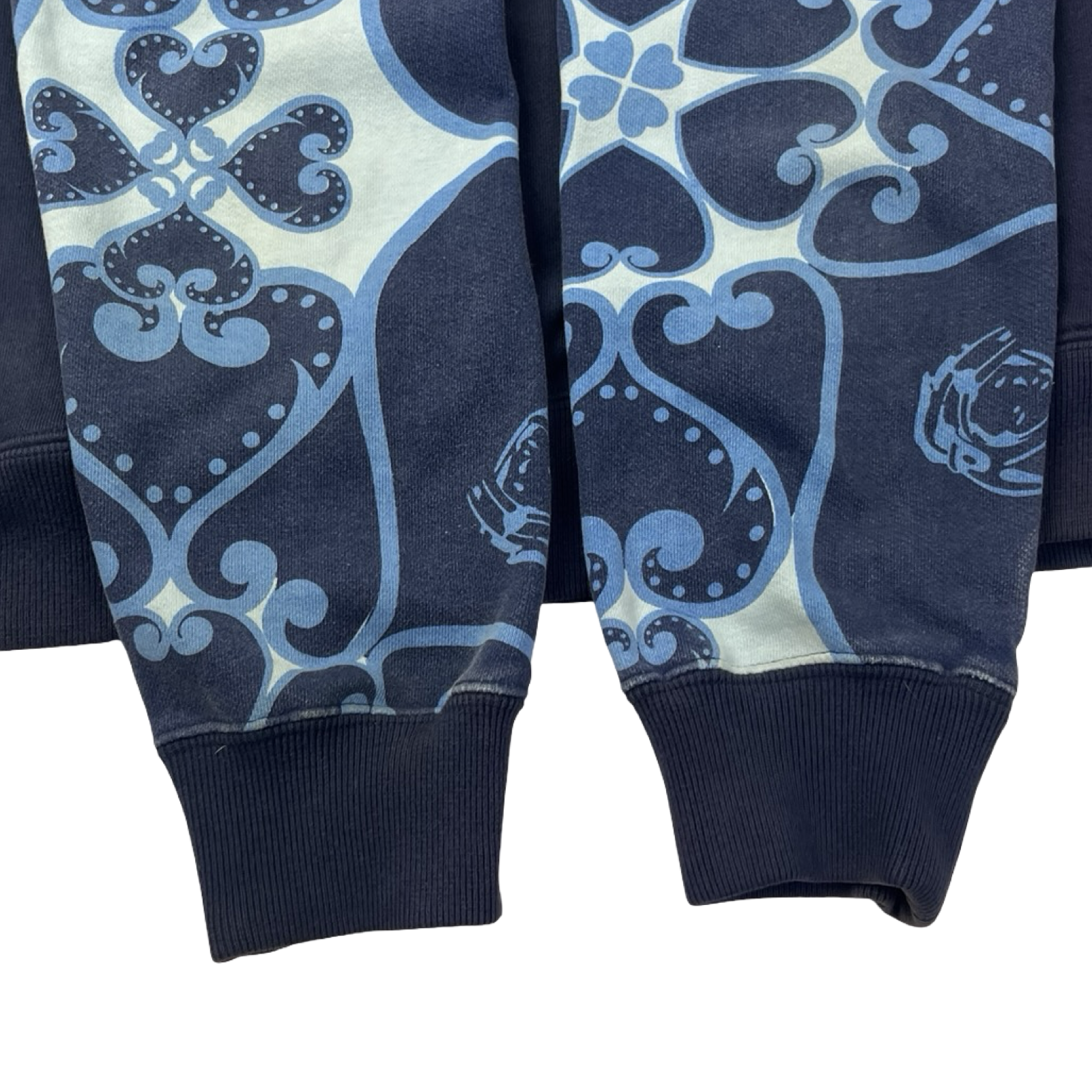 Billionaire Boys Club Patterned Sleeves Crew