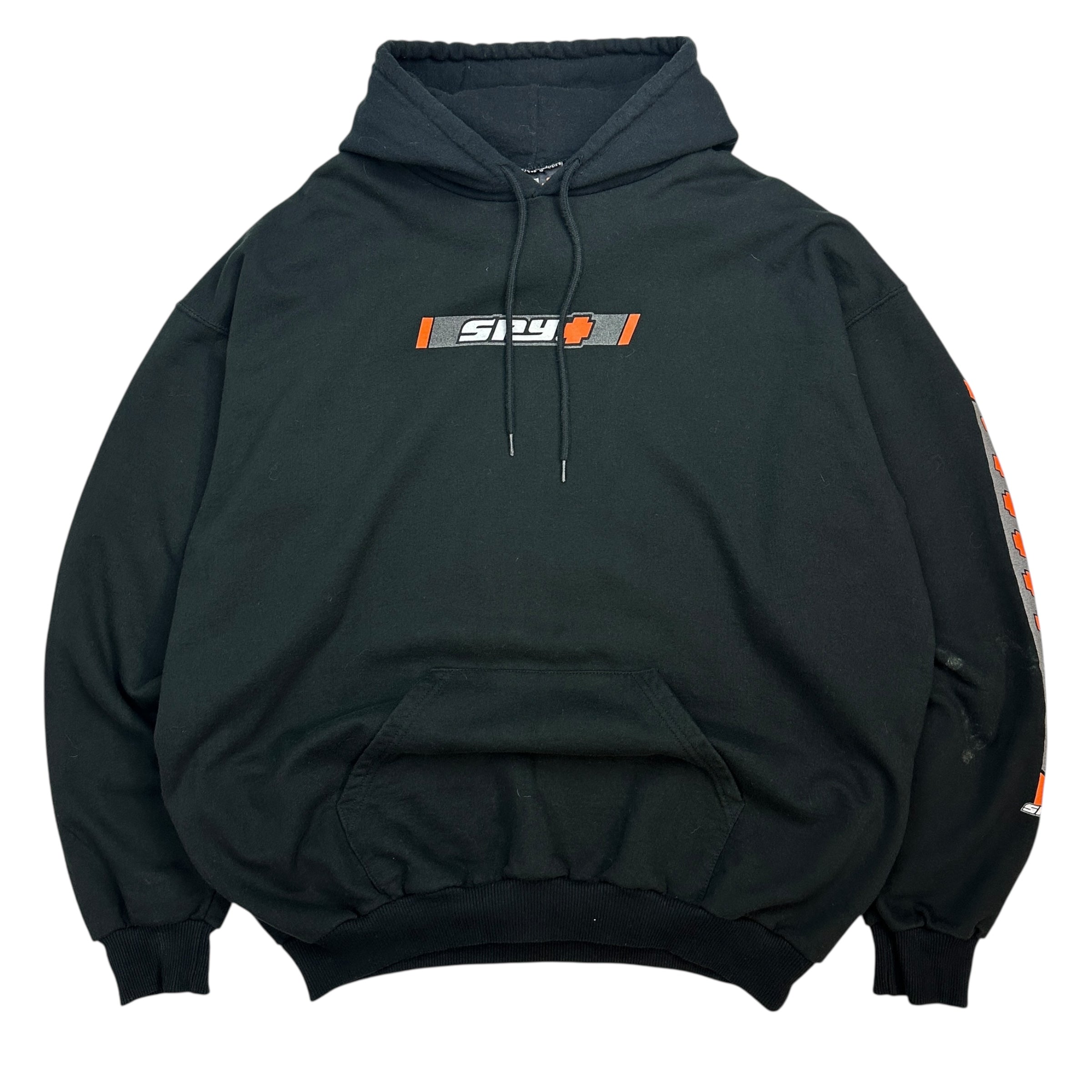 Vintage Y2K Spy Optics Hoodie Black