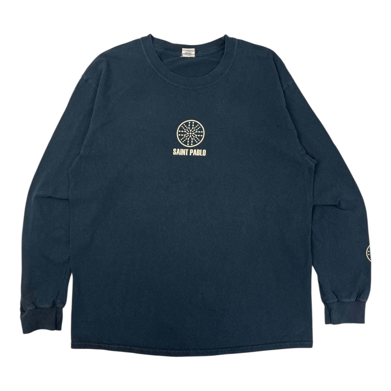 Kanye West Saint Pablo Tour L/S T-Shirt Navy