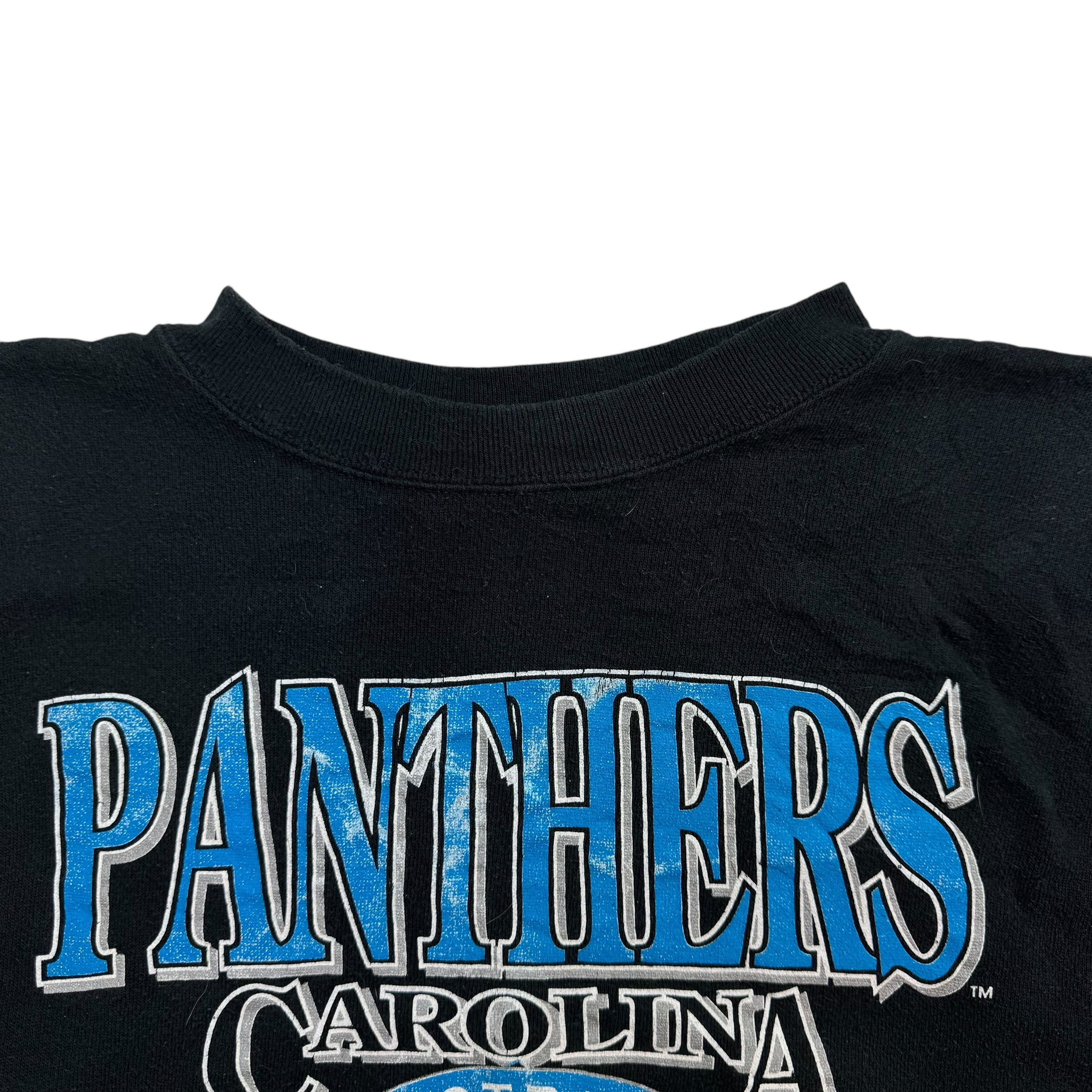 Vintage Carolina Panthers Crewneck Black