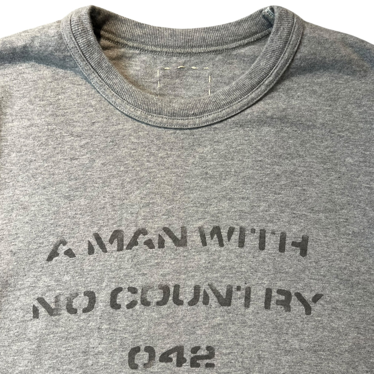 Visvim Stencil Crewneck T-Shirt Grey