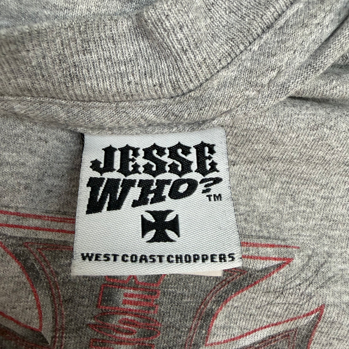 Vintage West Coast Choppers Long Beach Tee Grey
