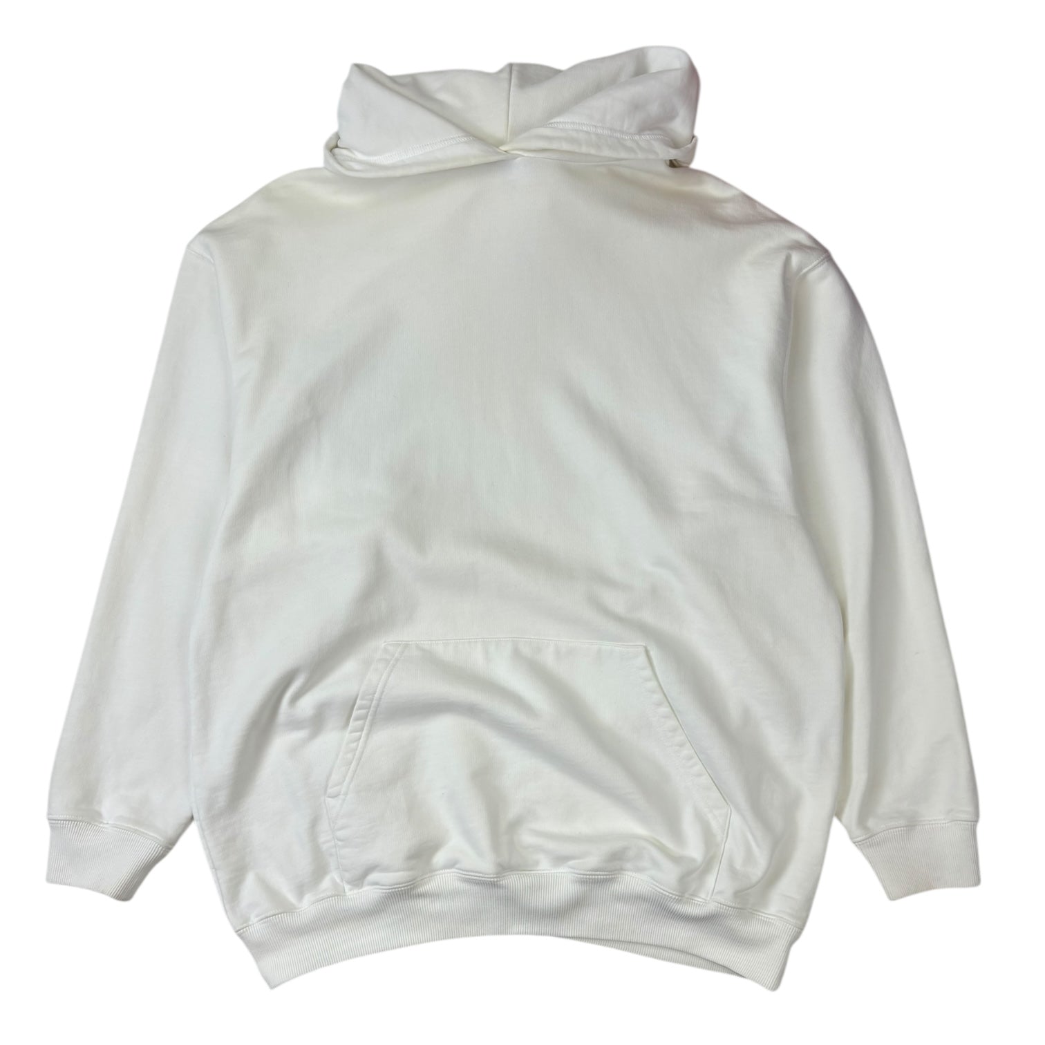 Balenciaga Archetype Logo Hoodie White