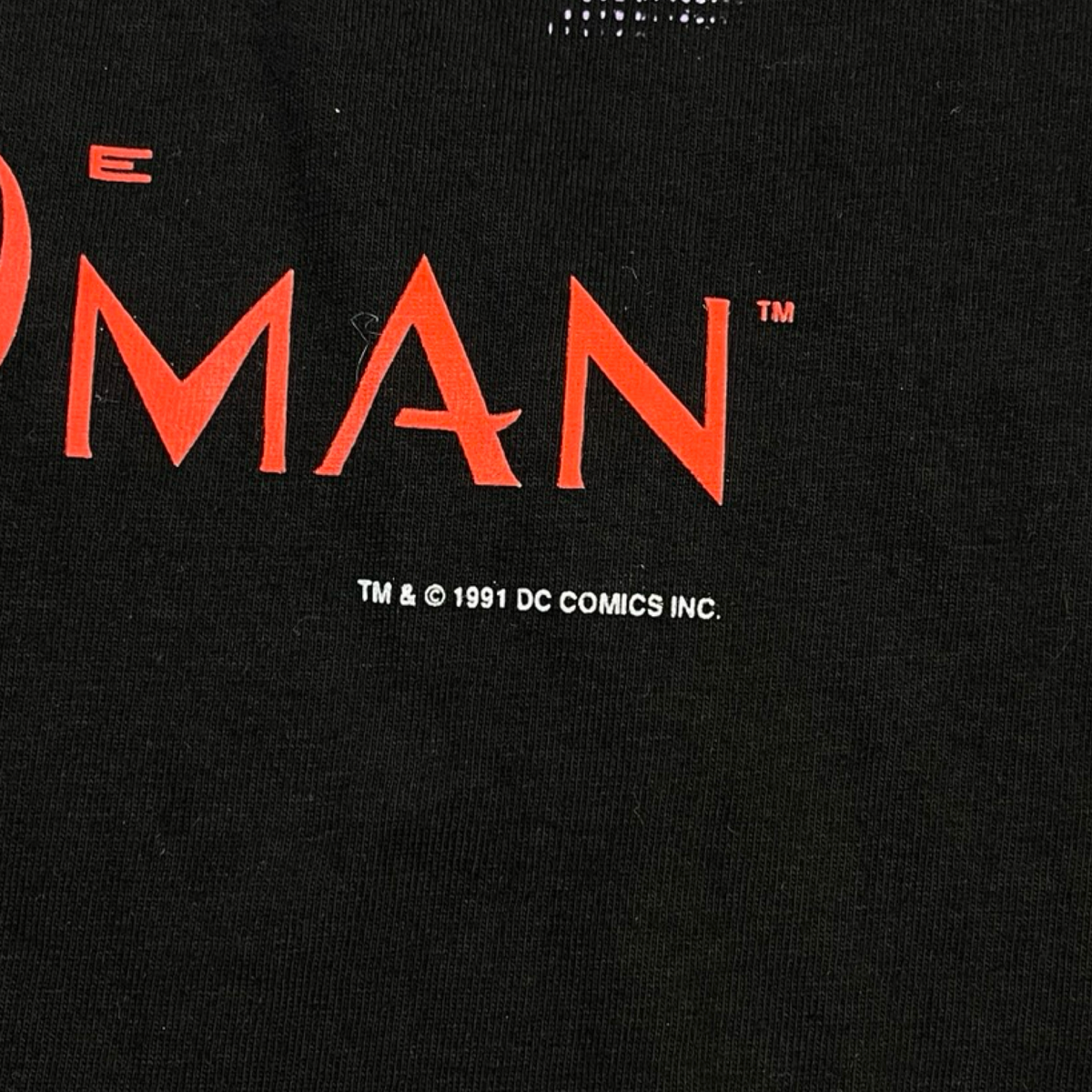 1991 DC Comics The Sandman Silhouette L/S Shirt Black
