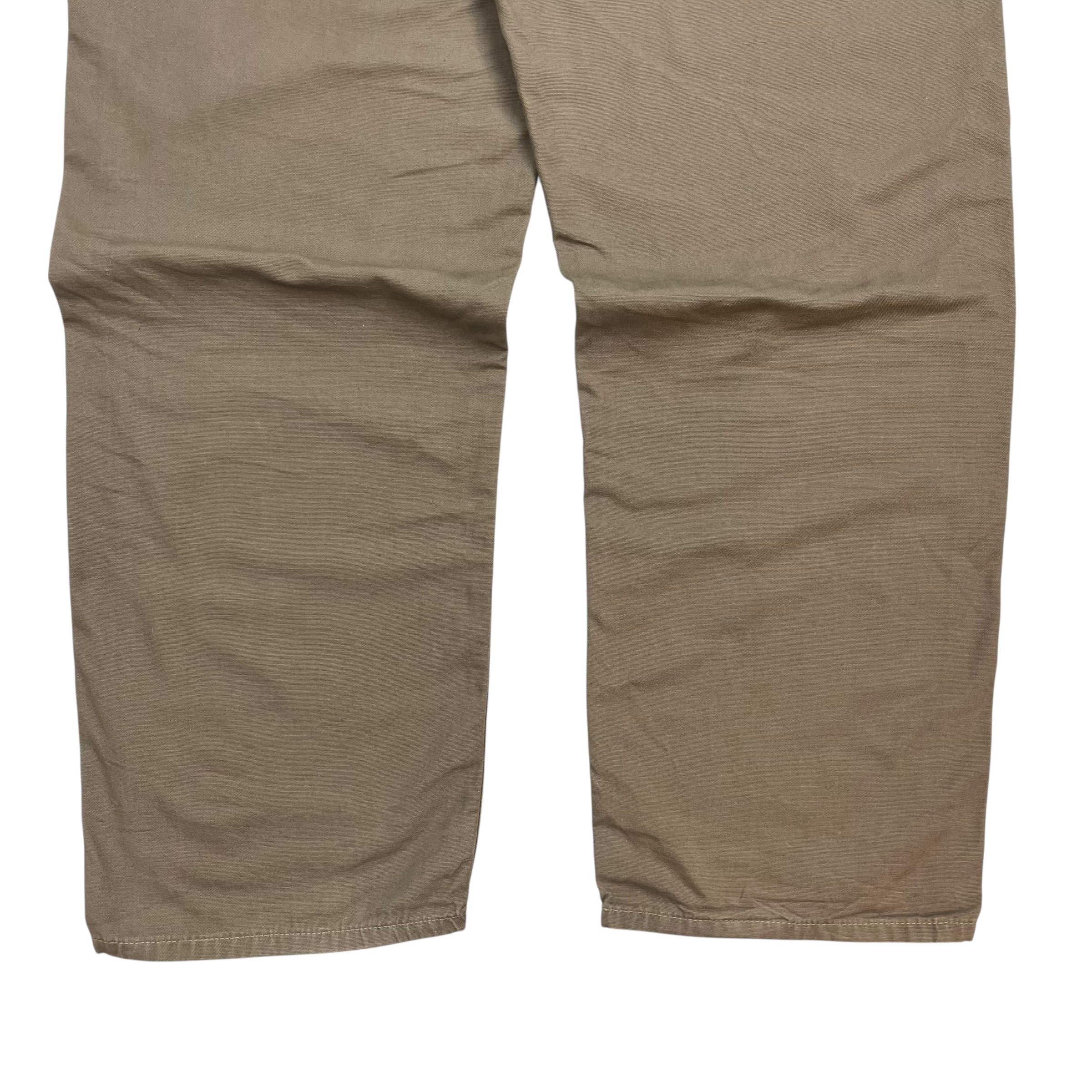 Vintage Carhartt Dungaree Pants Light Brown