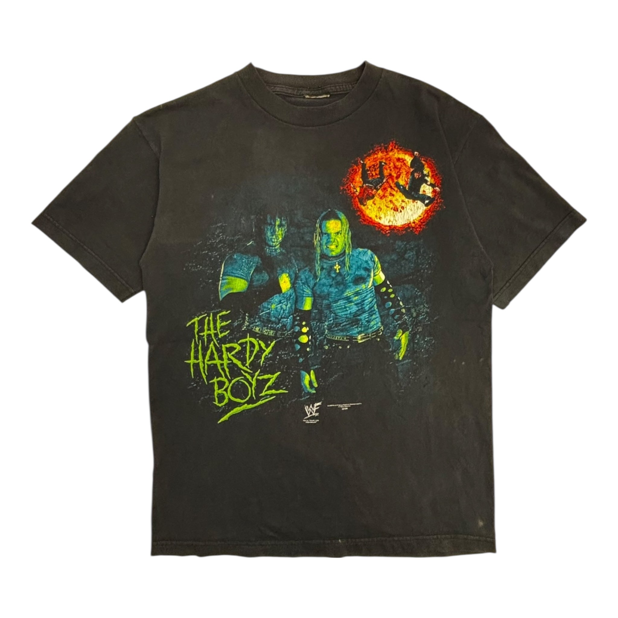 2000 Hardy Boyz Explosion WWF T-Shirt