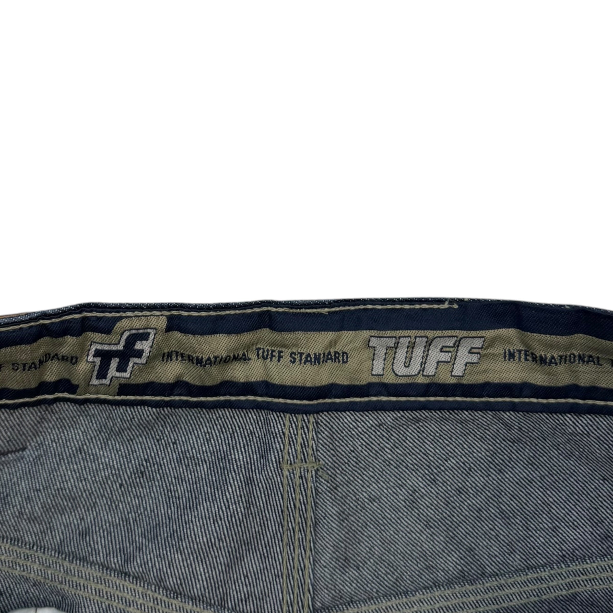 Vintage Tuff Baggy Denim Pants Dark Indigo