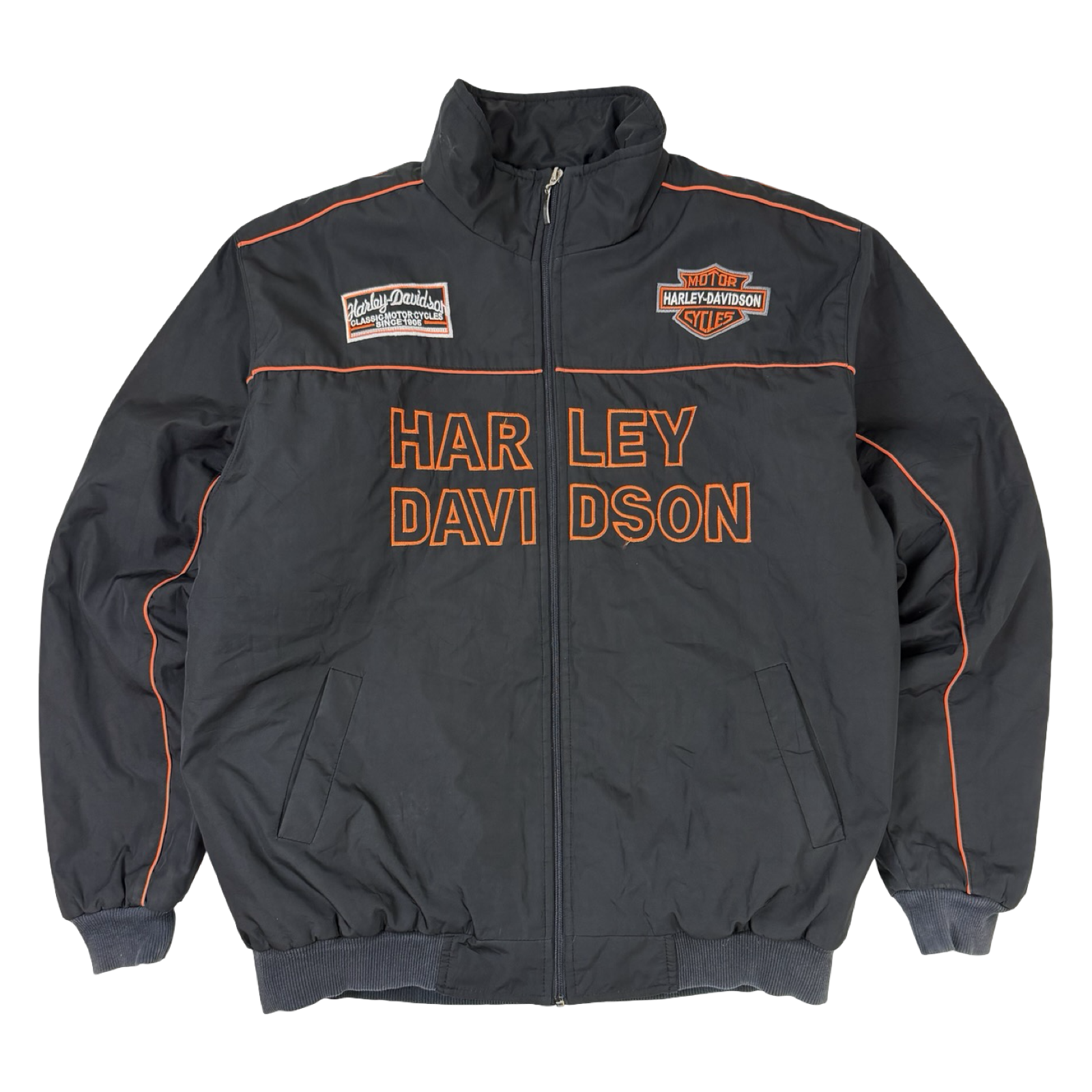 Vintage Harley-Davidson Racing Bomber Jacket