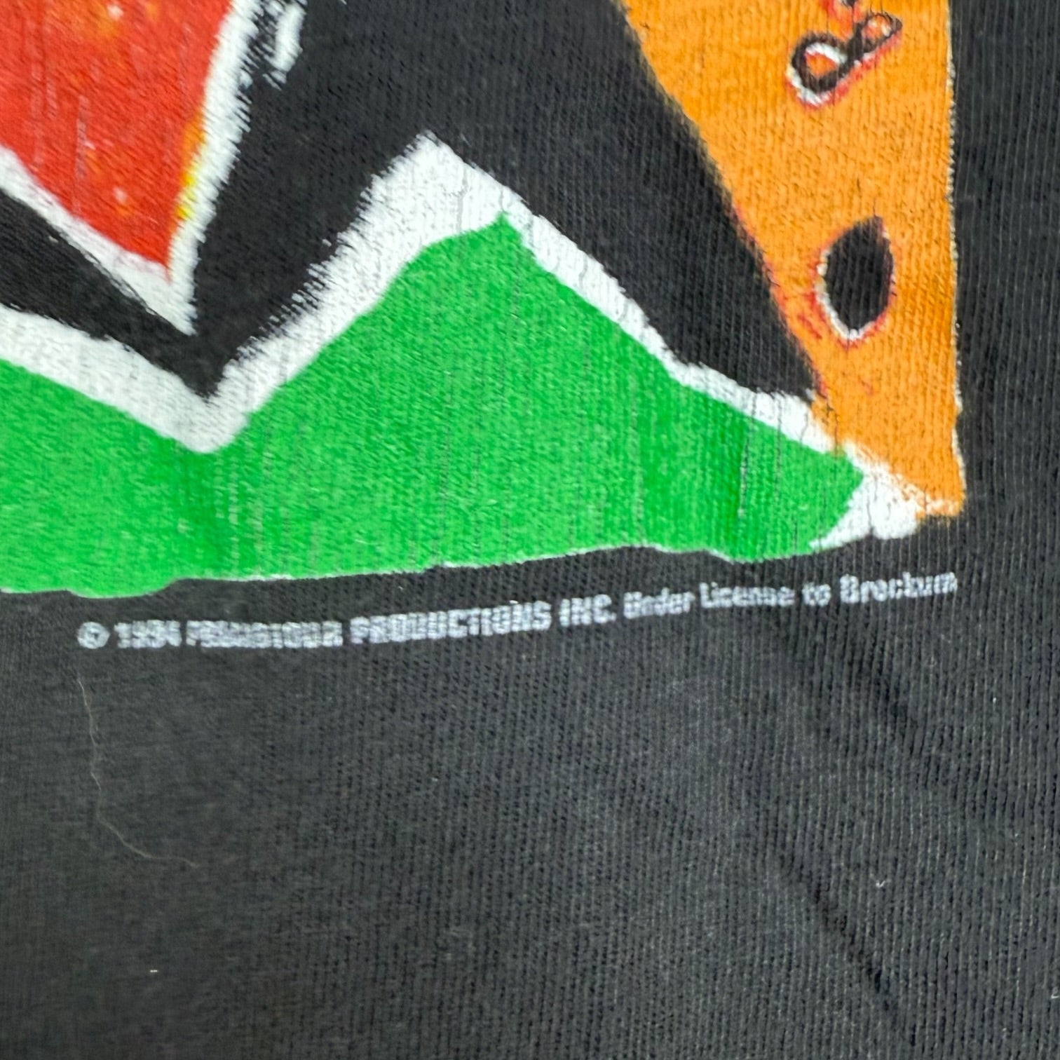 1994 Rolling Stones Voodoo Lounge Tee Black