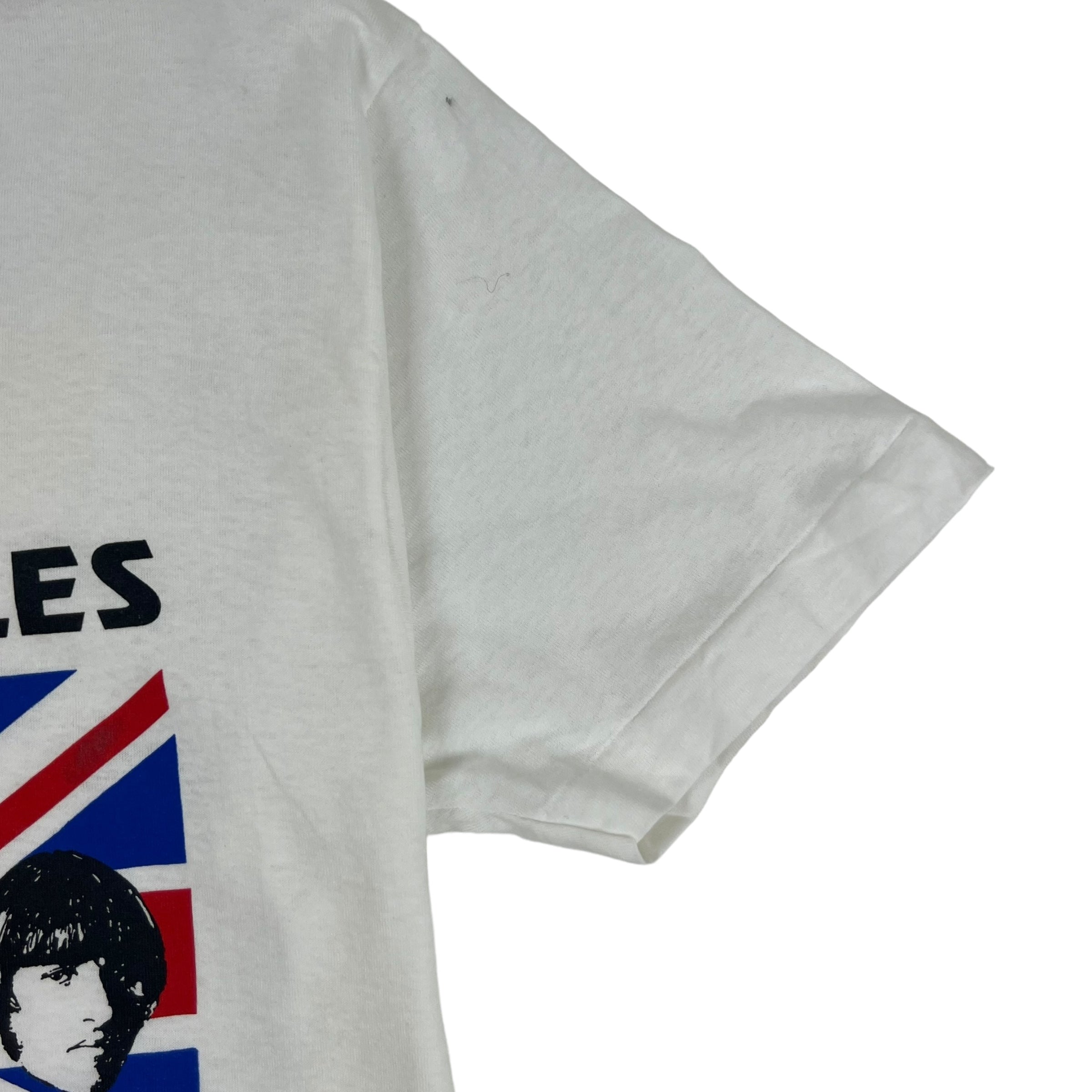 Vintage The Beatles Liverpool England Tee White