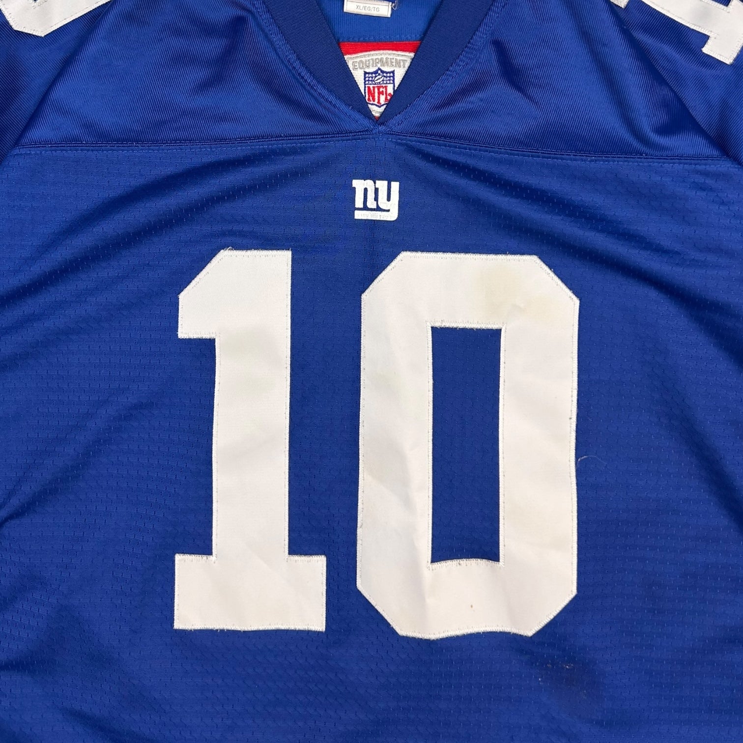 Reebok New York Giants Eli Manning Home Jersey Blue
