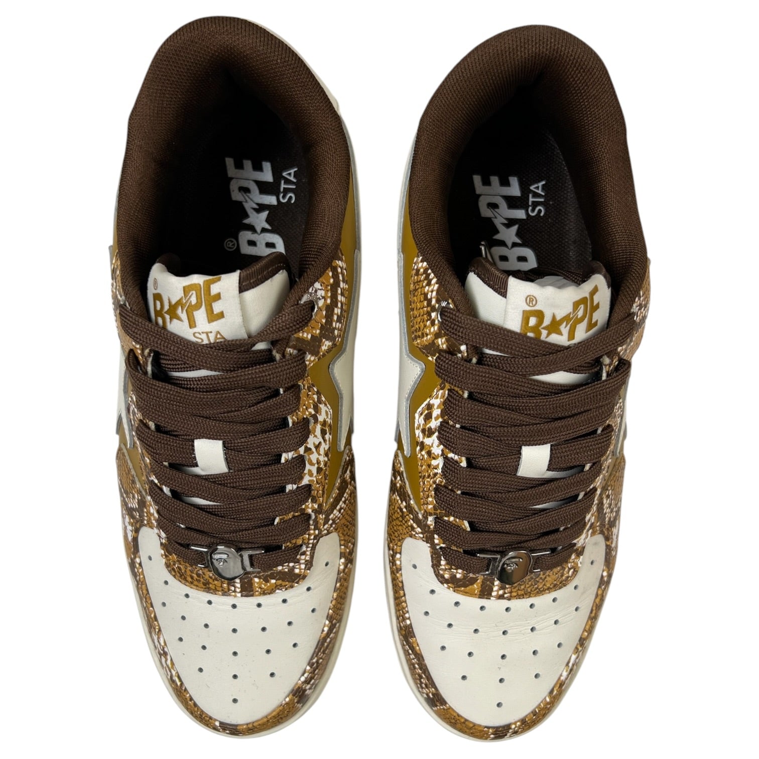 A Bathing Ape Bapesta SSENSE Exclusive Brown