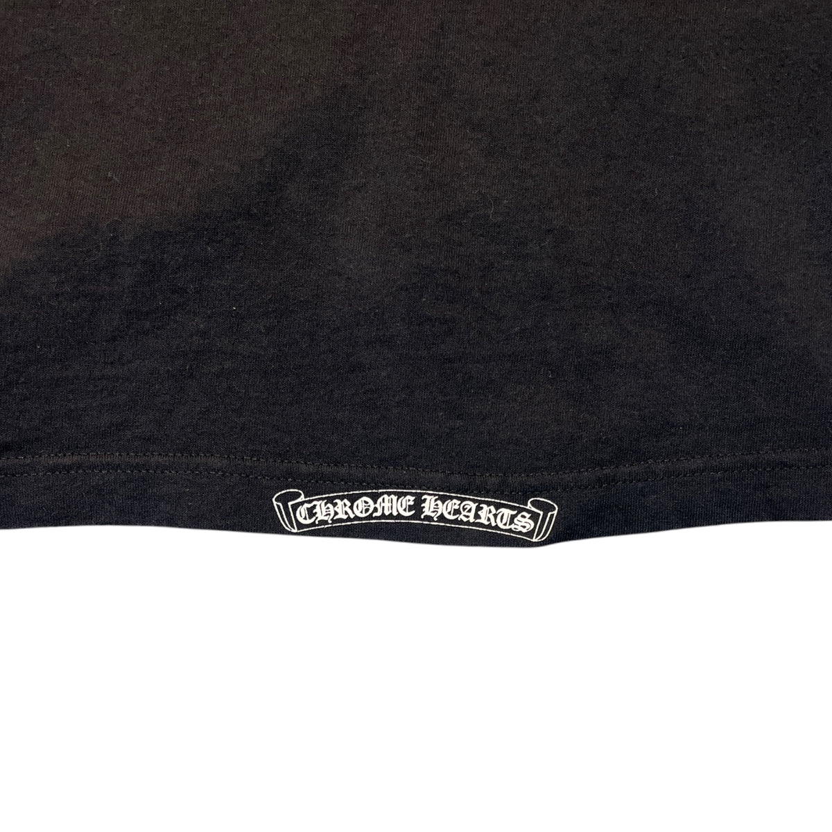 Chrome Hearts Vine Dagger Neck Logo Pocket T-Shirt - Black