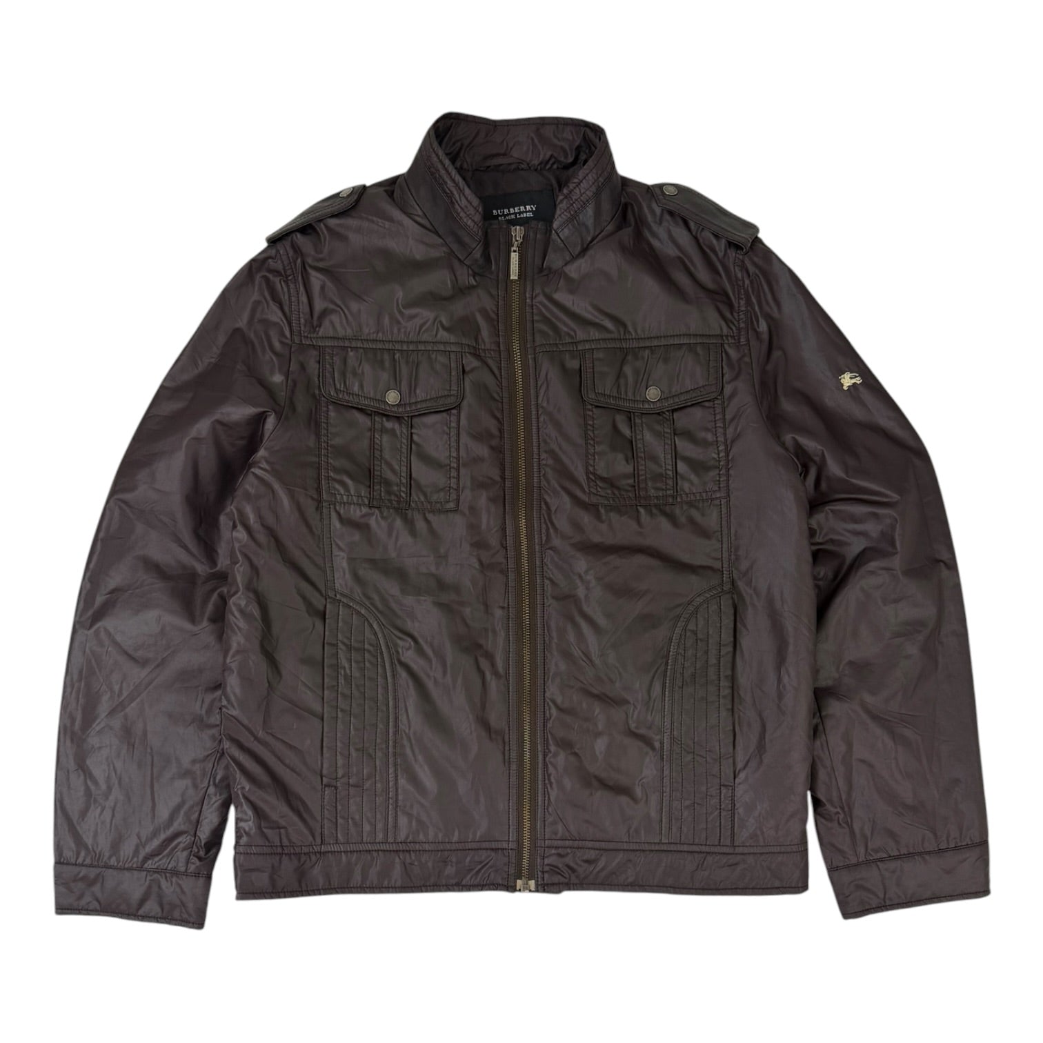Burberry Black Label Utility Jacket Brown