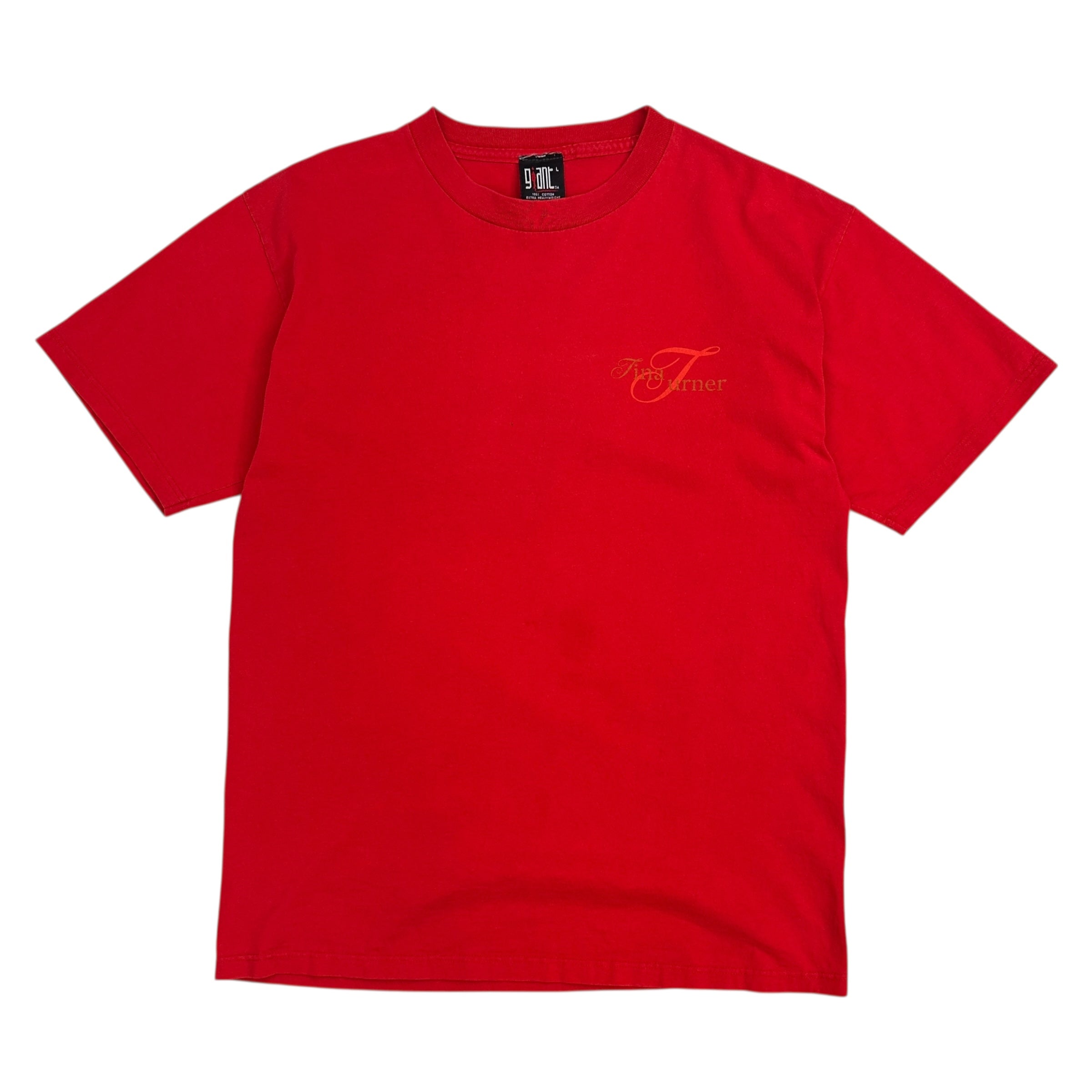 2000 Tina Turner Band Tee Red