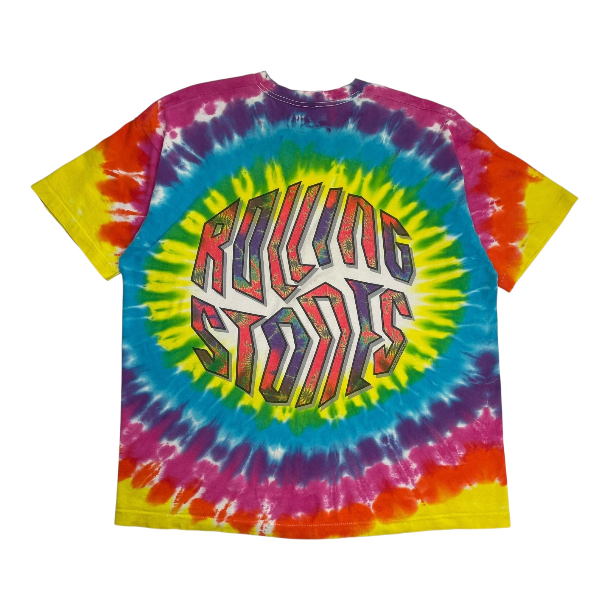 1994 The Rolling Stones Psychedelic Tie Dye T-Shirt