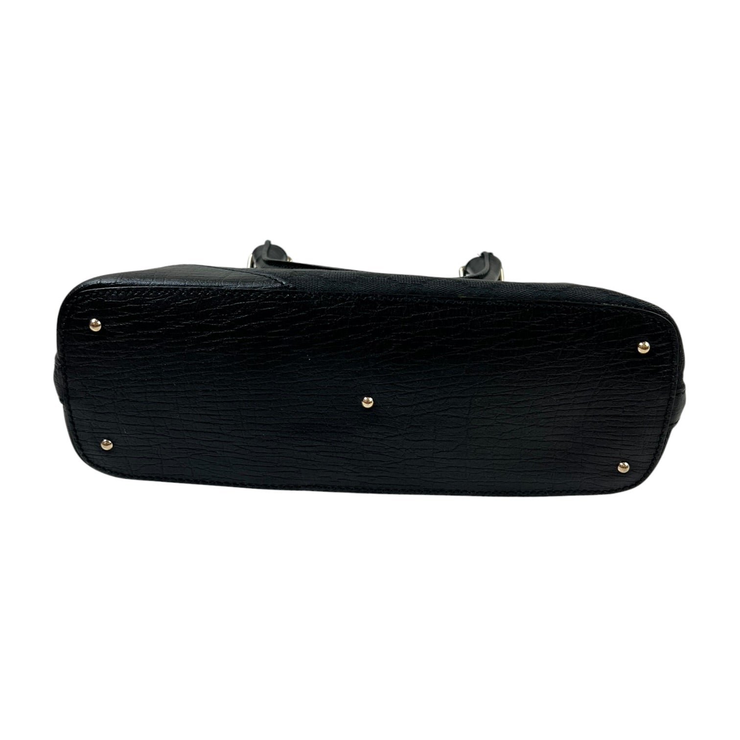 Gucci GG Canvas Hasler Tote Black