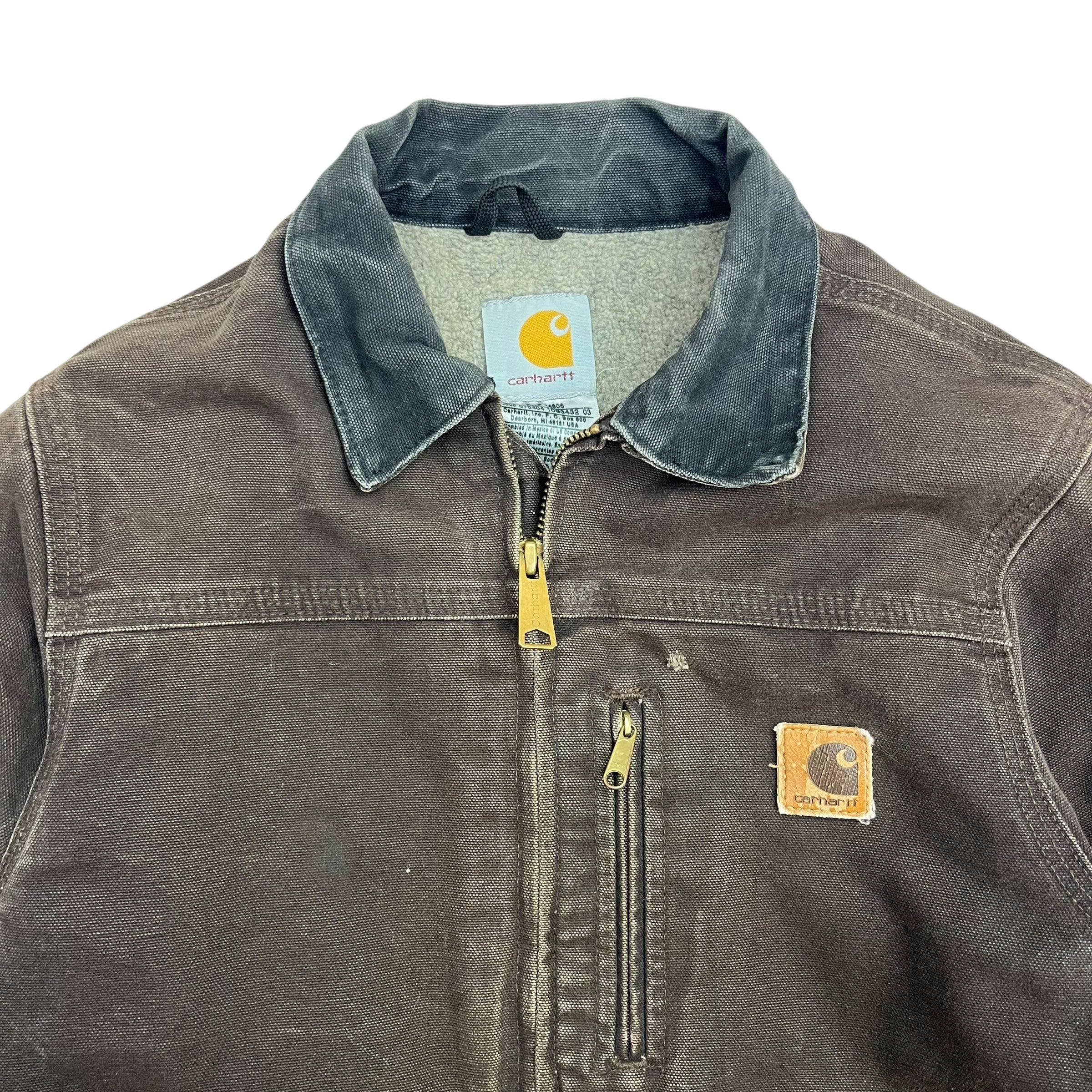 Youth Vintage Carhartt Arctic Jacket Dark Brown