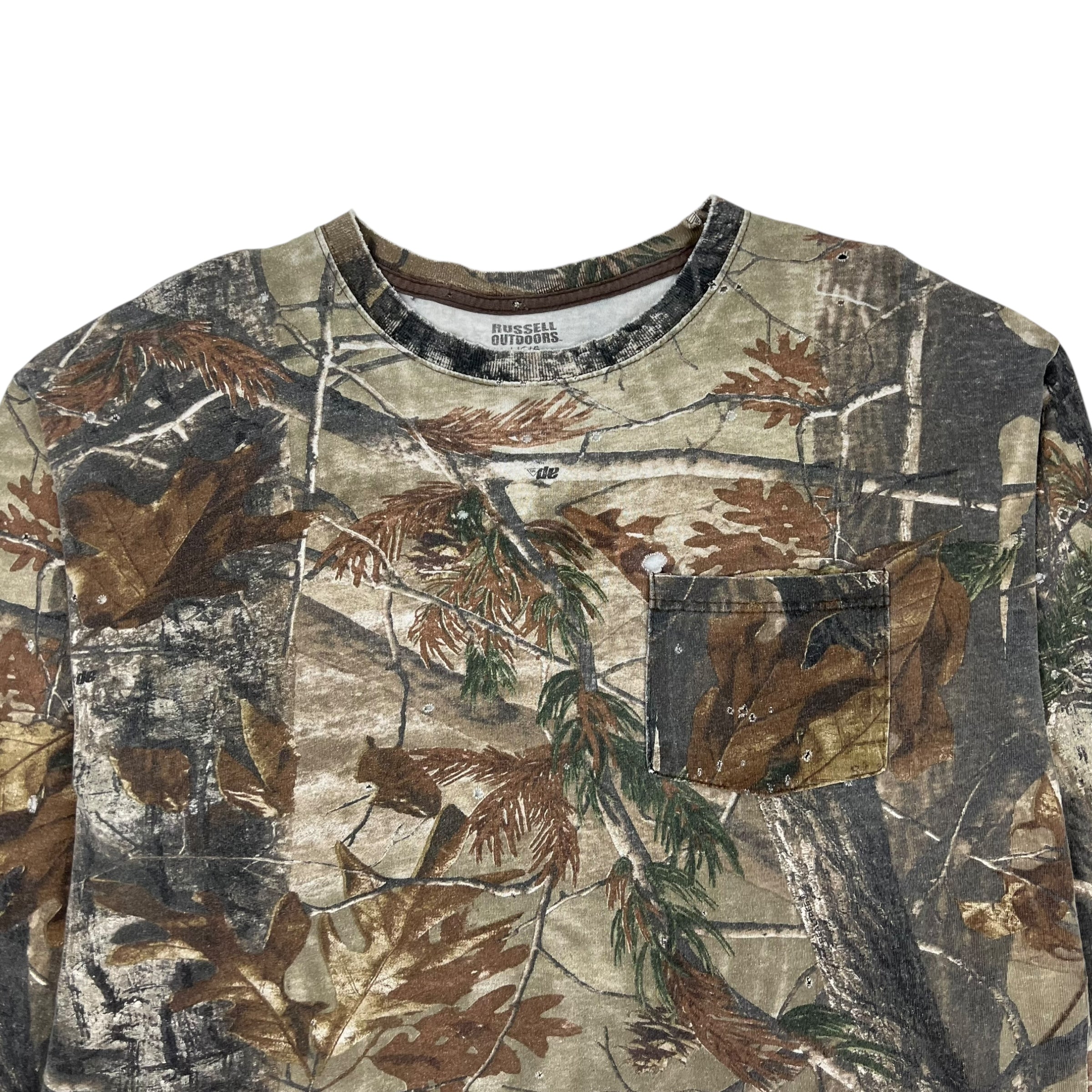 Vintage Distressed RealTree L/S T-Shirt