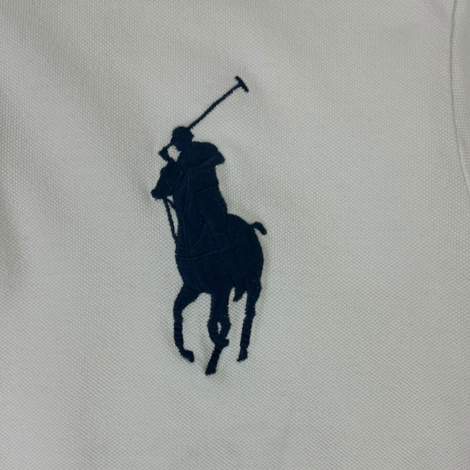 Polo Ralph Lauren Pique Big Pony Polo T-Shirt White