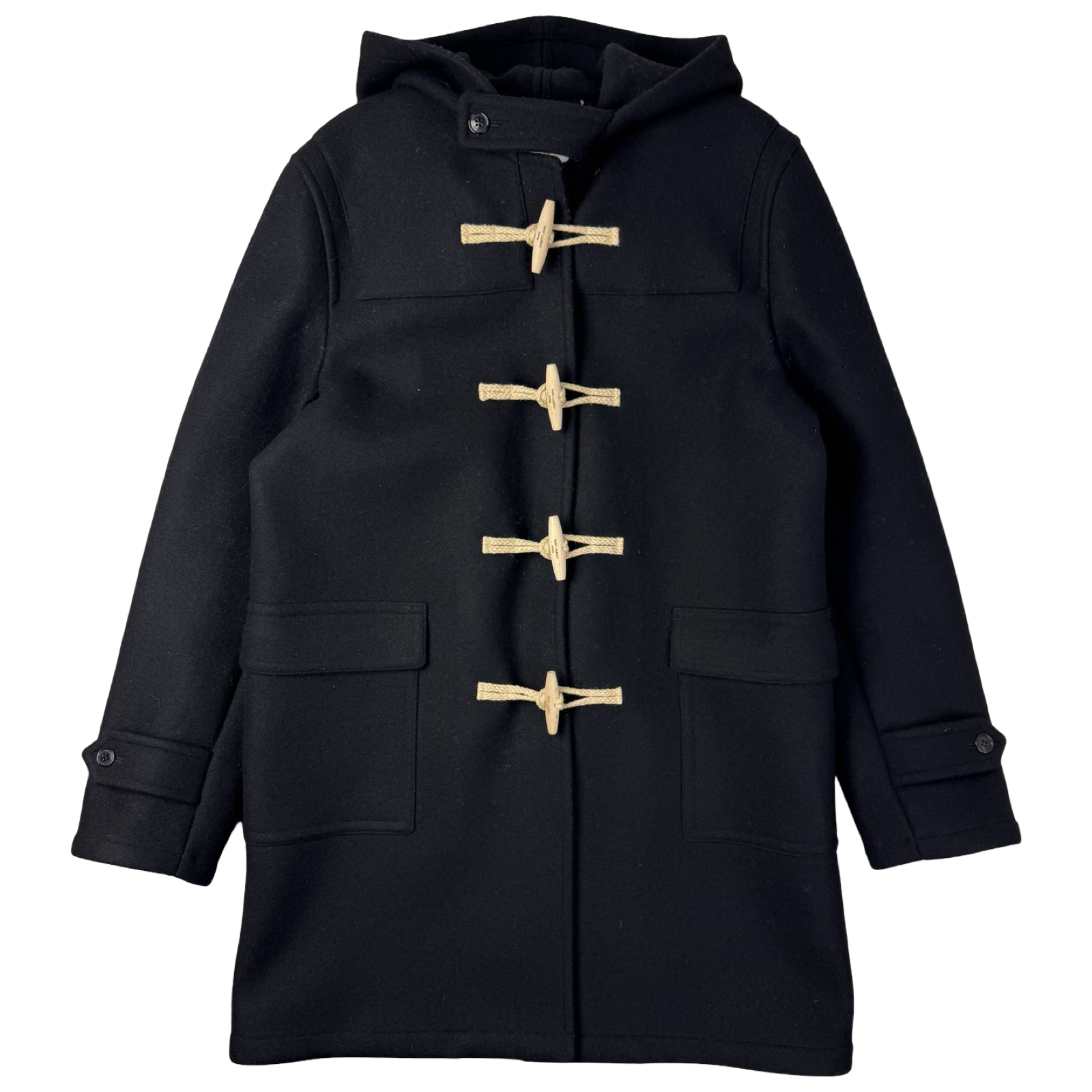 Saint Laurent Paris FW14 Runway Wool Duffle Coat
